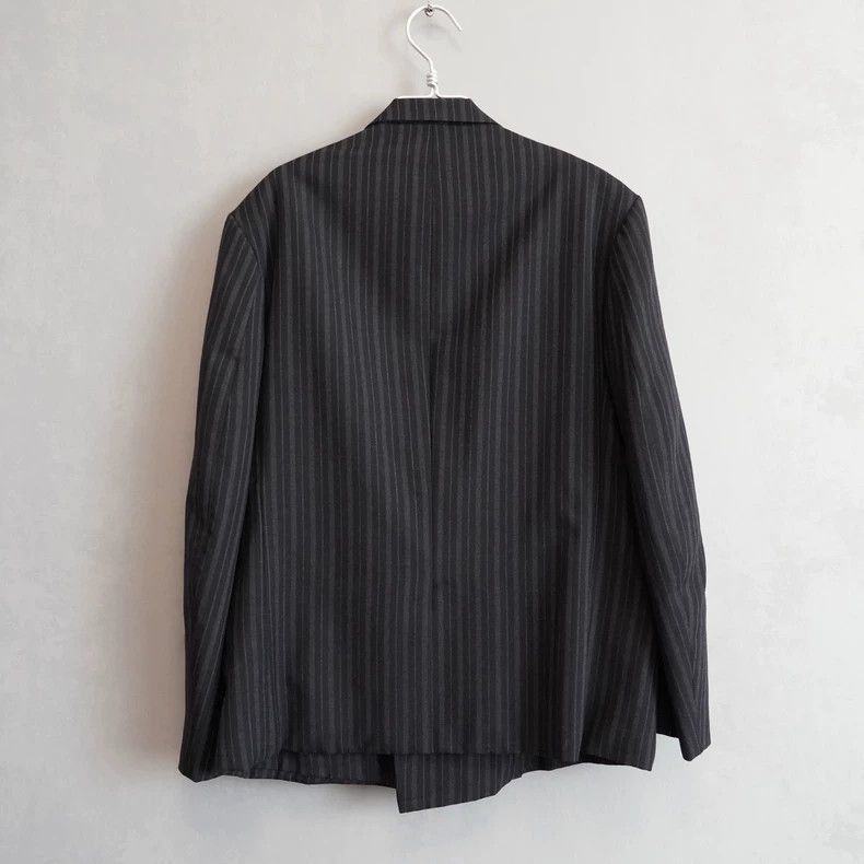 Yohji Yamamoto Yohji Yamamoto 95AW Romakan period striped double-breasted Size US M / EU 48-50 / 2 - 3 Thumbnail