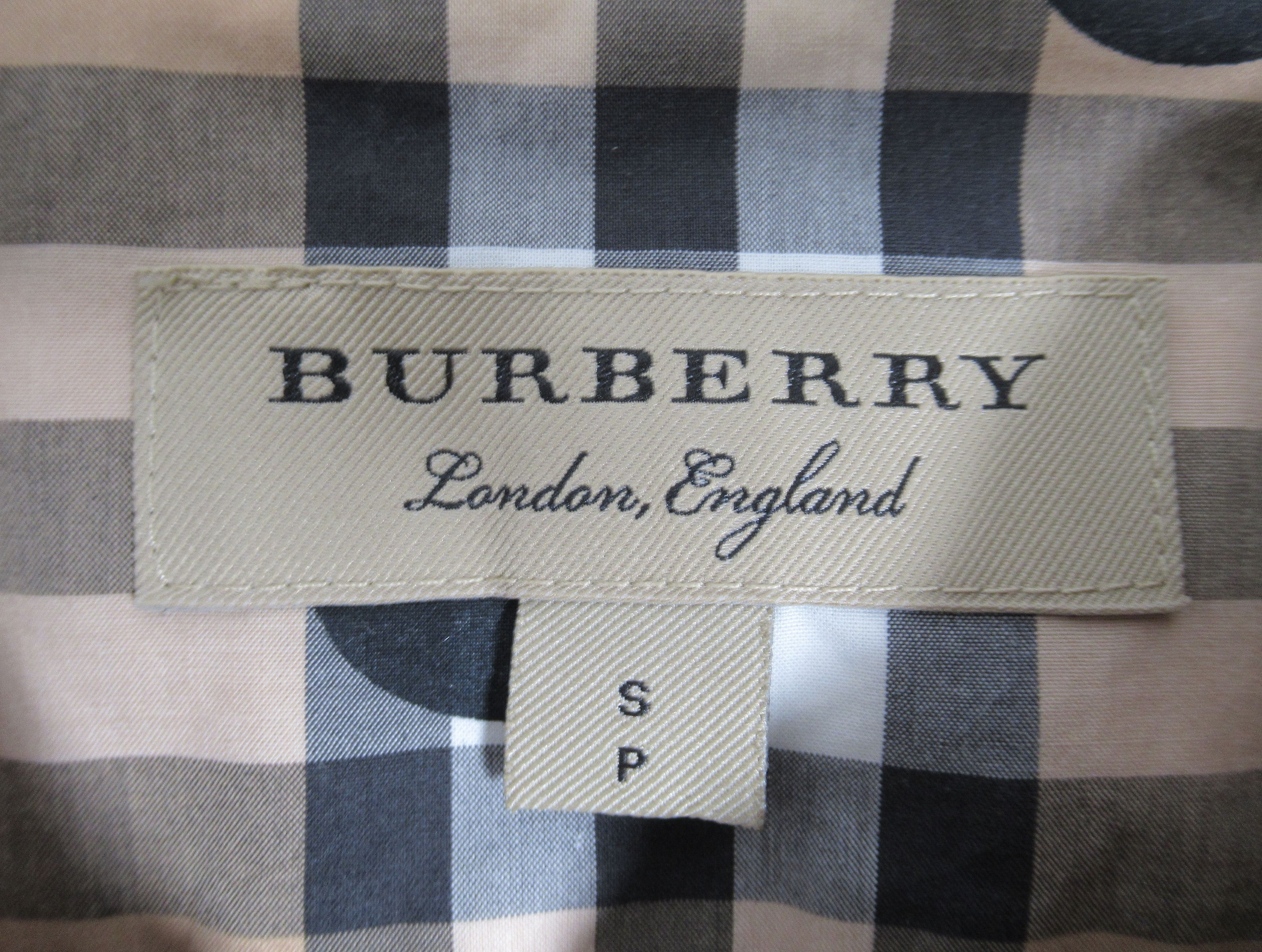 Burberry Burberry London England Polka-Dot Check Shirt Archive Beige Size S / US 4 / IT 40 - 7 Thumbnail