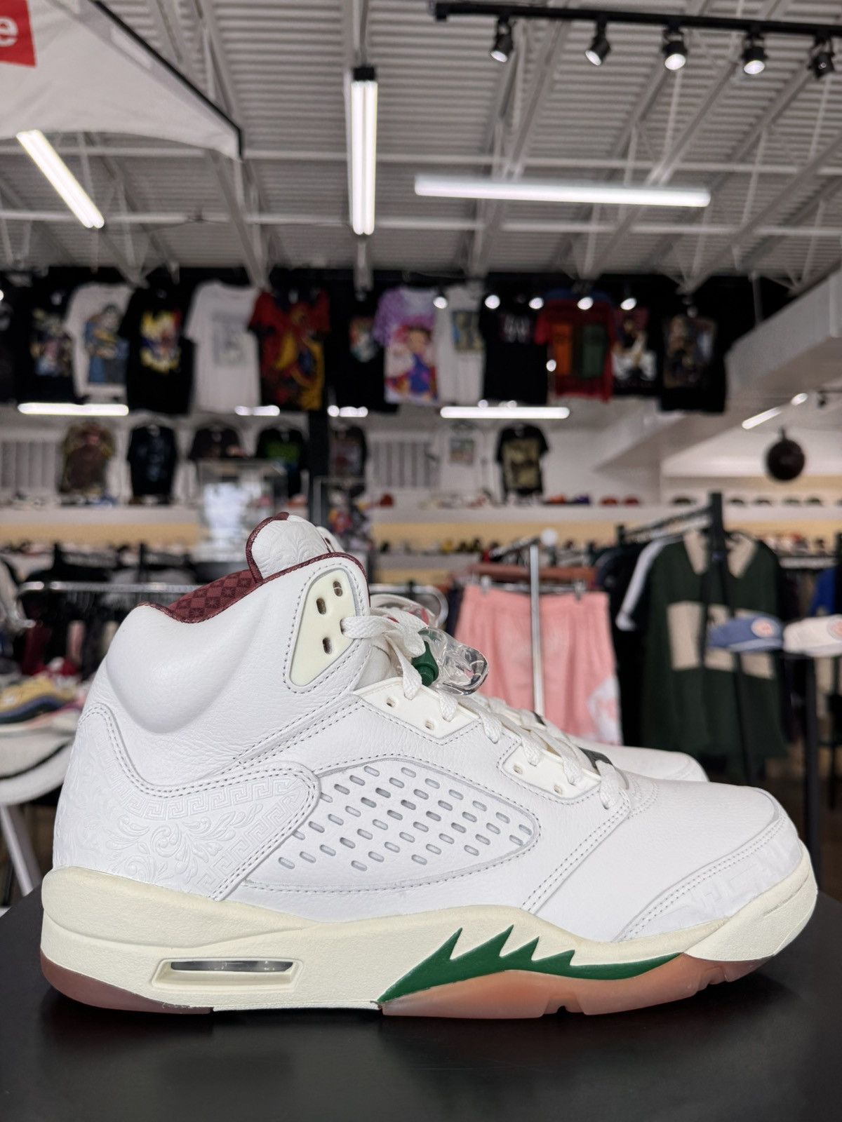 Jordan Brand Air Jordan 5 El Grito Sail Size 12.5 (2024) Size US 12.5 / EU 45-46 - 6 Thumbnail