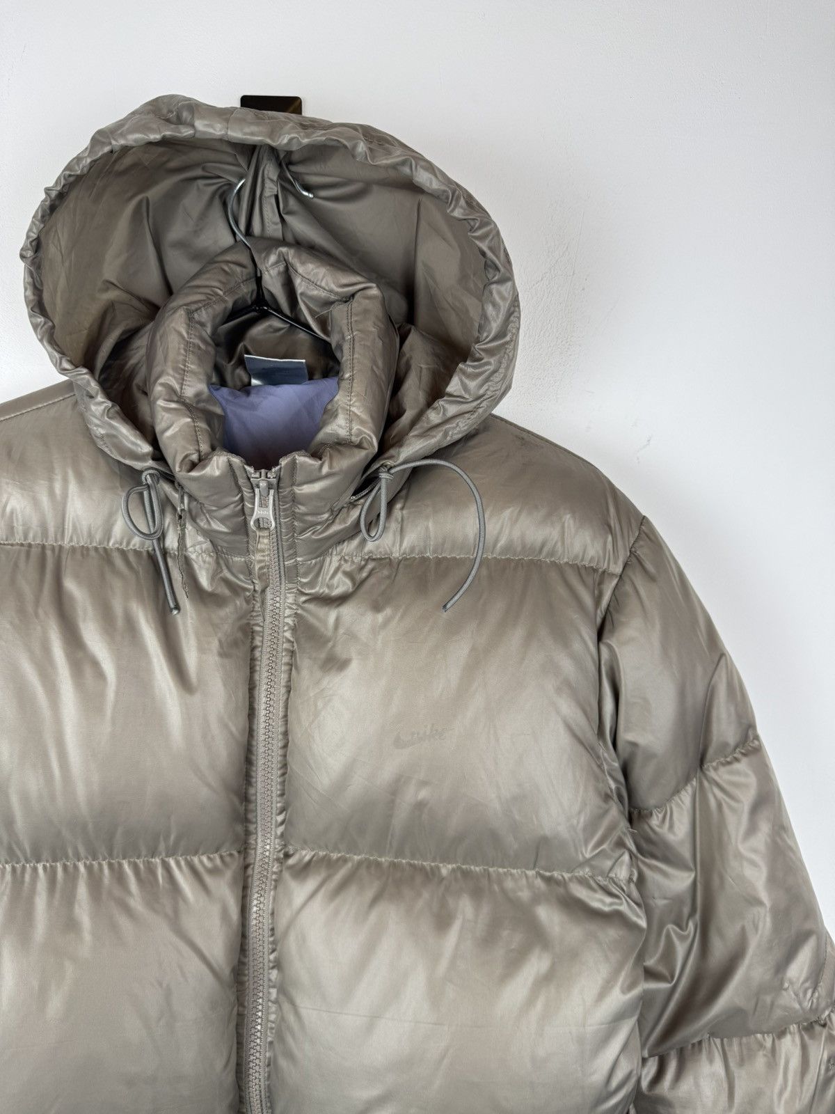 Nike Vintage Nike Silver Tab Y2K Puffer Down Jacket Gorpcore Size S / US 4 / IT 40 - 2 Thumbnail