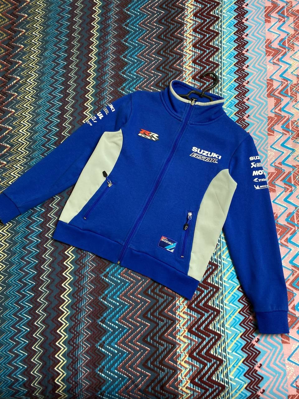 Other Vintage Suzuki Motorcycle Racing Team Full Zip bomber Size US M / EU 48-50 / 2 - 18 Thumbnail