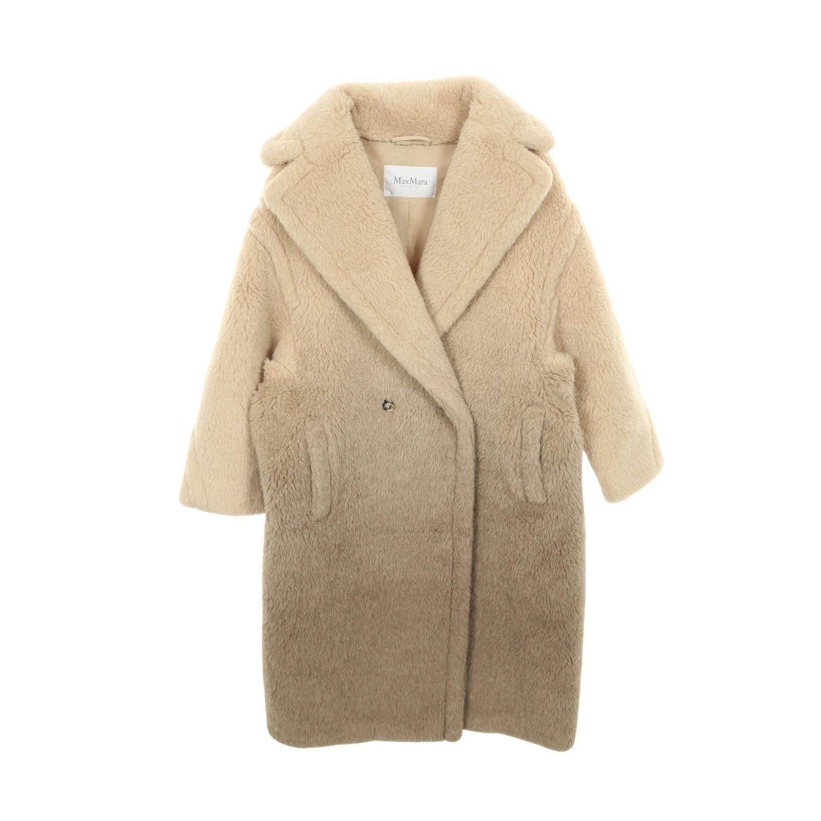 Max Mara Max Mara Max Mara GATTO Teddy Bear Wool Alpaca Coat Textile Outerwear DUTY FREE for USA Size ONE SIZE - 1 Thumbnail