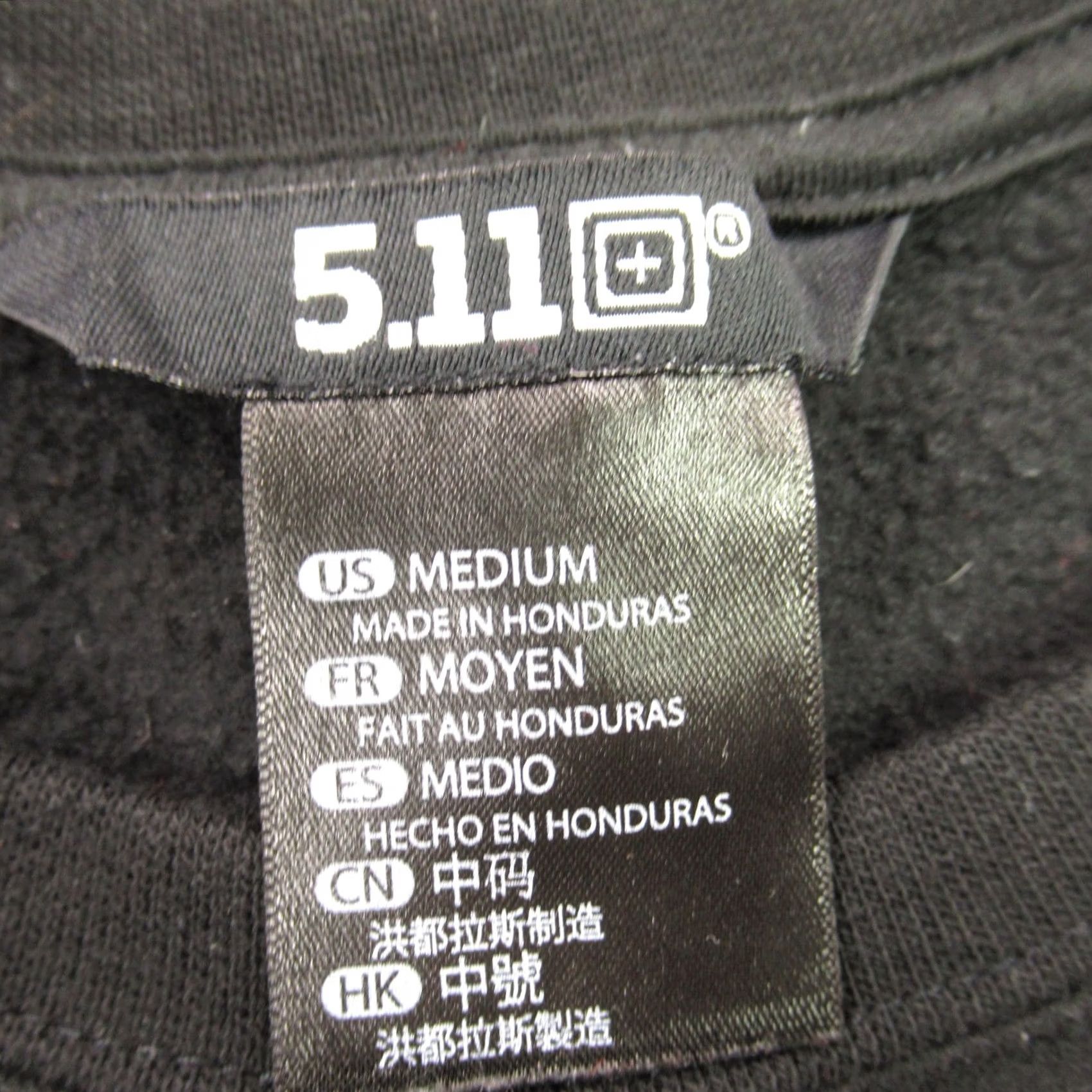 Vintage 5.11 Tactical Shirt Mens Medium Long Sleeve Crew Neck Black Casual Shirt Size US M / EU 48-50 / 2 - 3 Thumbnail