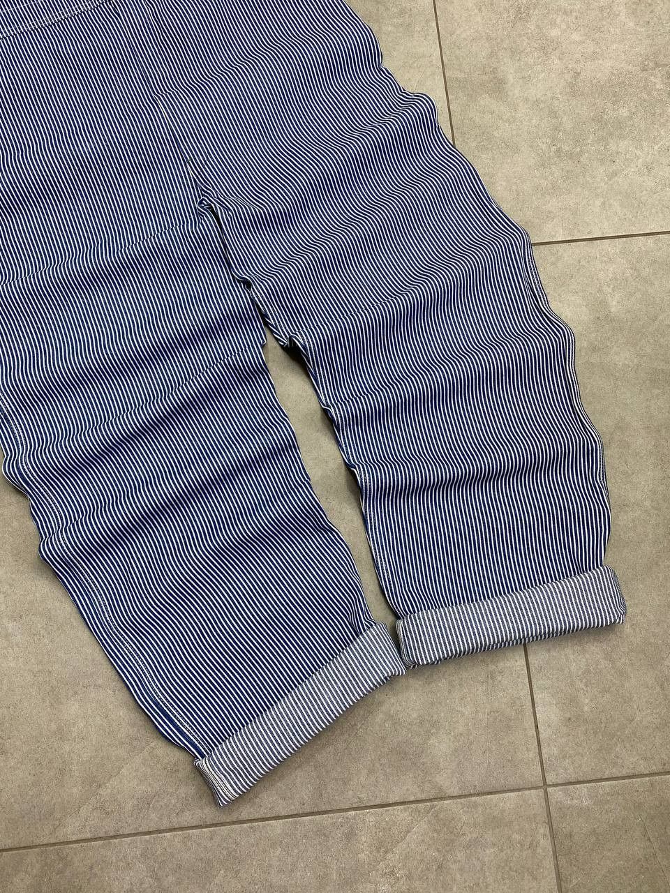 Oshkosh Vintage Oshkosh B'Gosh Union Made Striped American Overalls Size US 36 / EU 52 - 5 Thumbnail