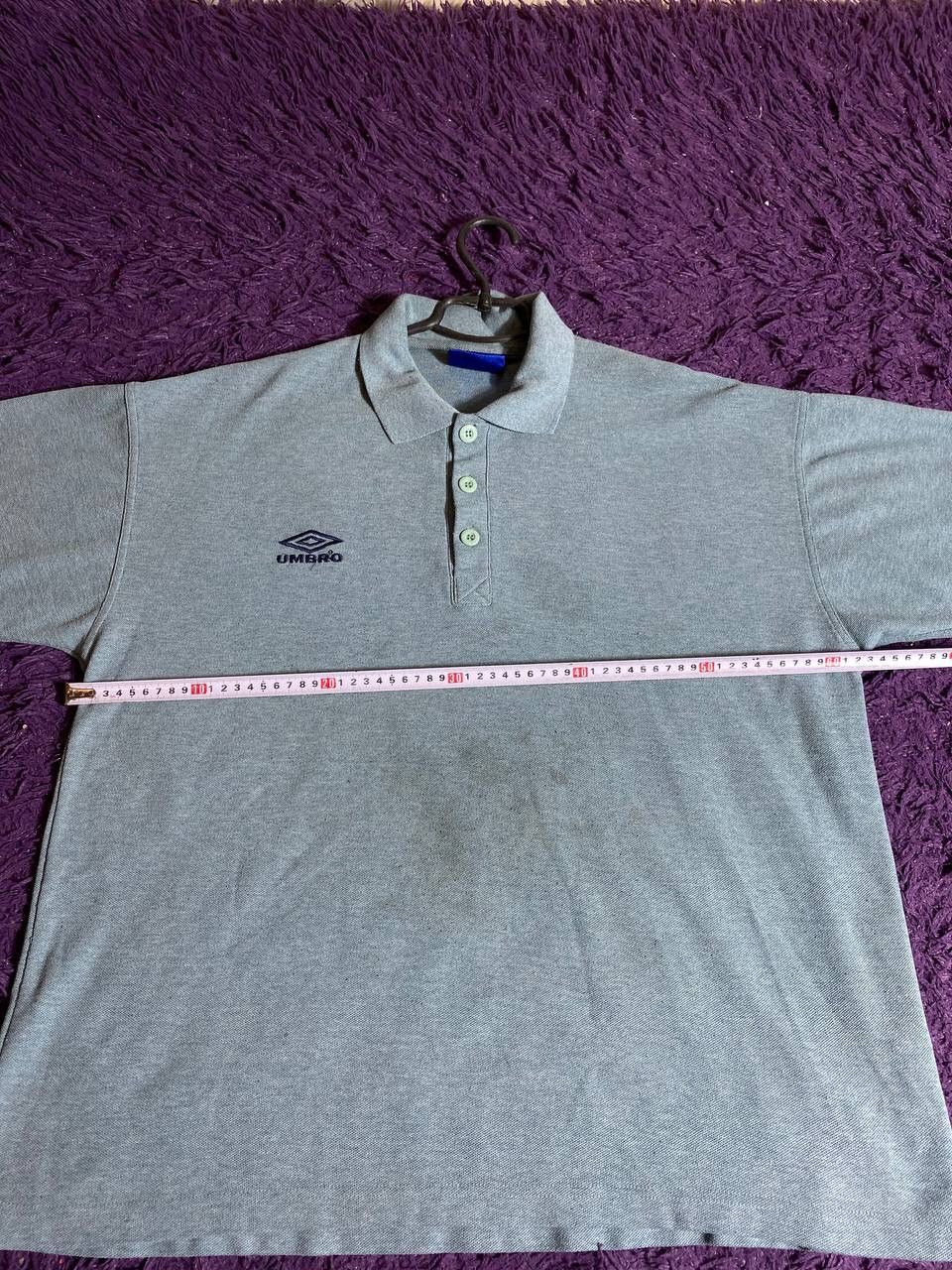 Umbro Vintage Umbro Monogram Crewneck T-shirt Basic logo polo Size US XXL / EU 58 / 5 - 8 Thumbnail