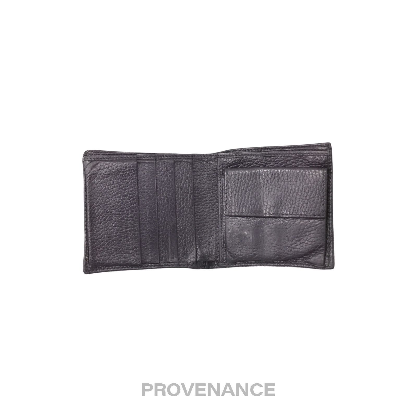 Gucci 🔴 Gucci Web Bifold Wallet - GG Canvas Black Leather Size ONE SIZE - 5 Thumbnail