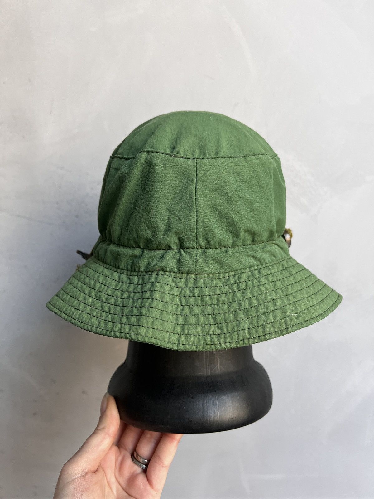 Fjallraven Vintage Fjallraven Green Bucket Hat Streetwear Size ONE SIZE - 5 Thumbnail