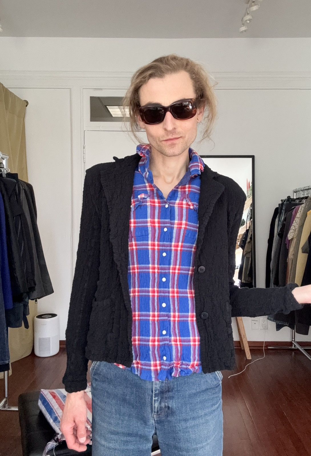 Issey Miyake ME Issey Miyake Cauliflower Lightweight Jacket Size US S / EU 44-46 / 1 - 15 Thumbnail