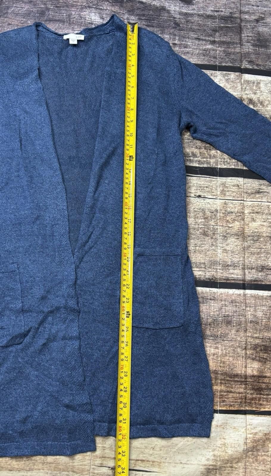 Other J Jill Cardigan Sweater Womens Medium Linen Blend Long Size M / US 6-8 / IT 42-44 - 9 Thumbnail