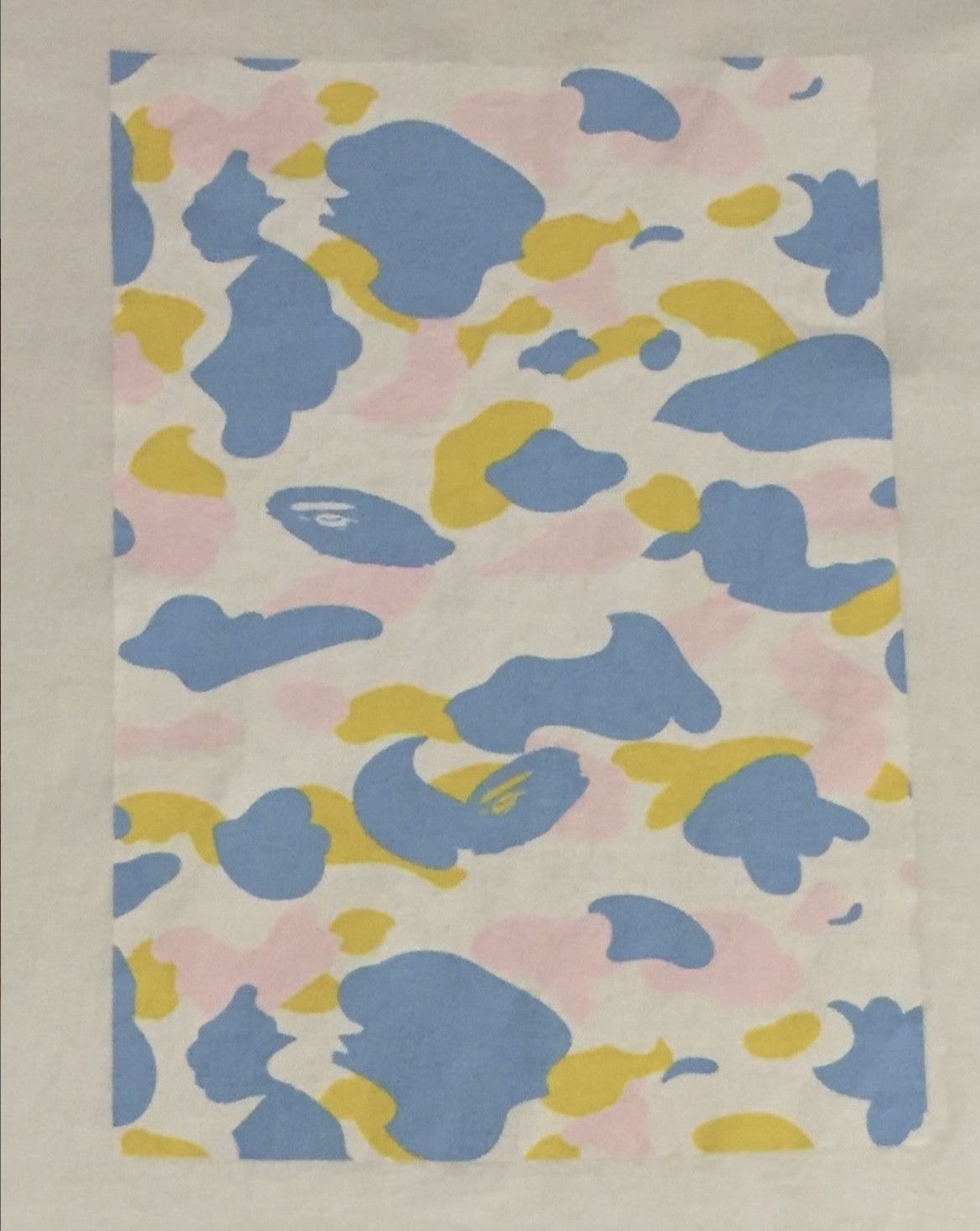 Bape Bape cotton candy camo tee shirt Size US M / EU 48-50 / 2 - 3 Thumbnail