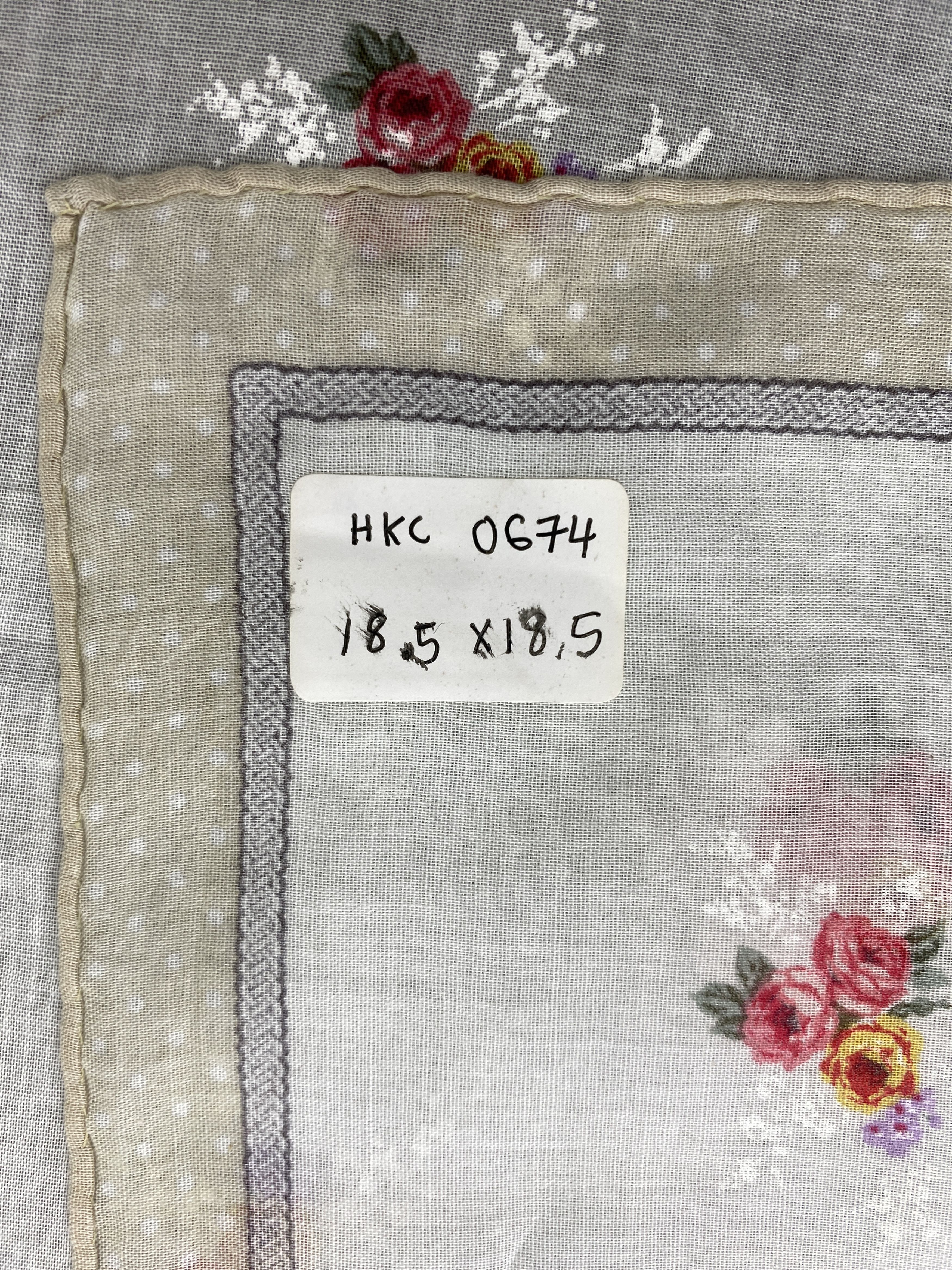 Christian Dior Monsieur Christian Dior Bandana / Handkerchief / Neckerchief HKC0551 Size ONE SIZE - 6 Thumbnail
