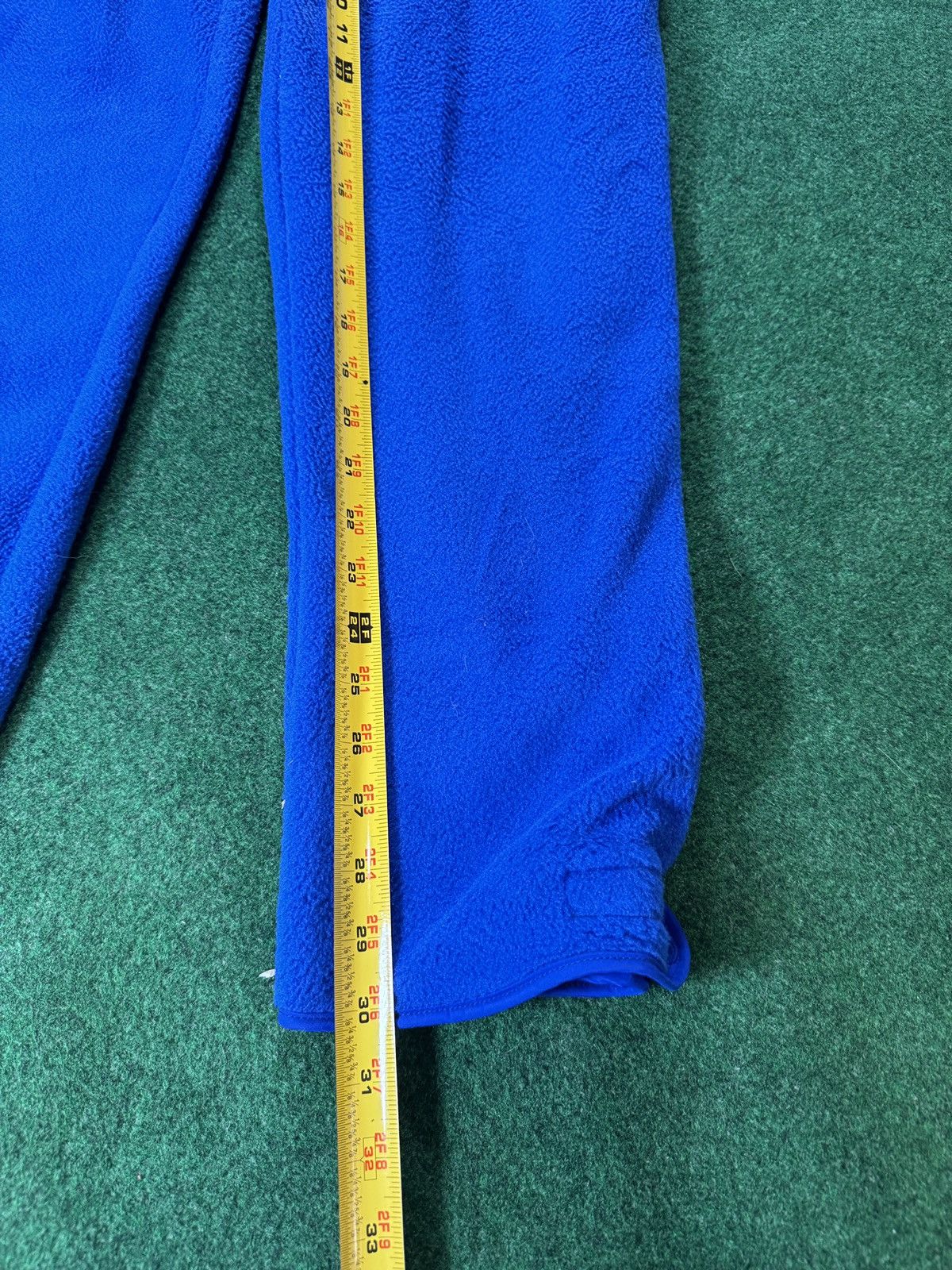 L.L. Bean × Vintage Vintage 90s L.L Bean Blue Fleece Ski Snow Jogger Sweatpants Size US 30 / EU 46 - 8 Thumbnail