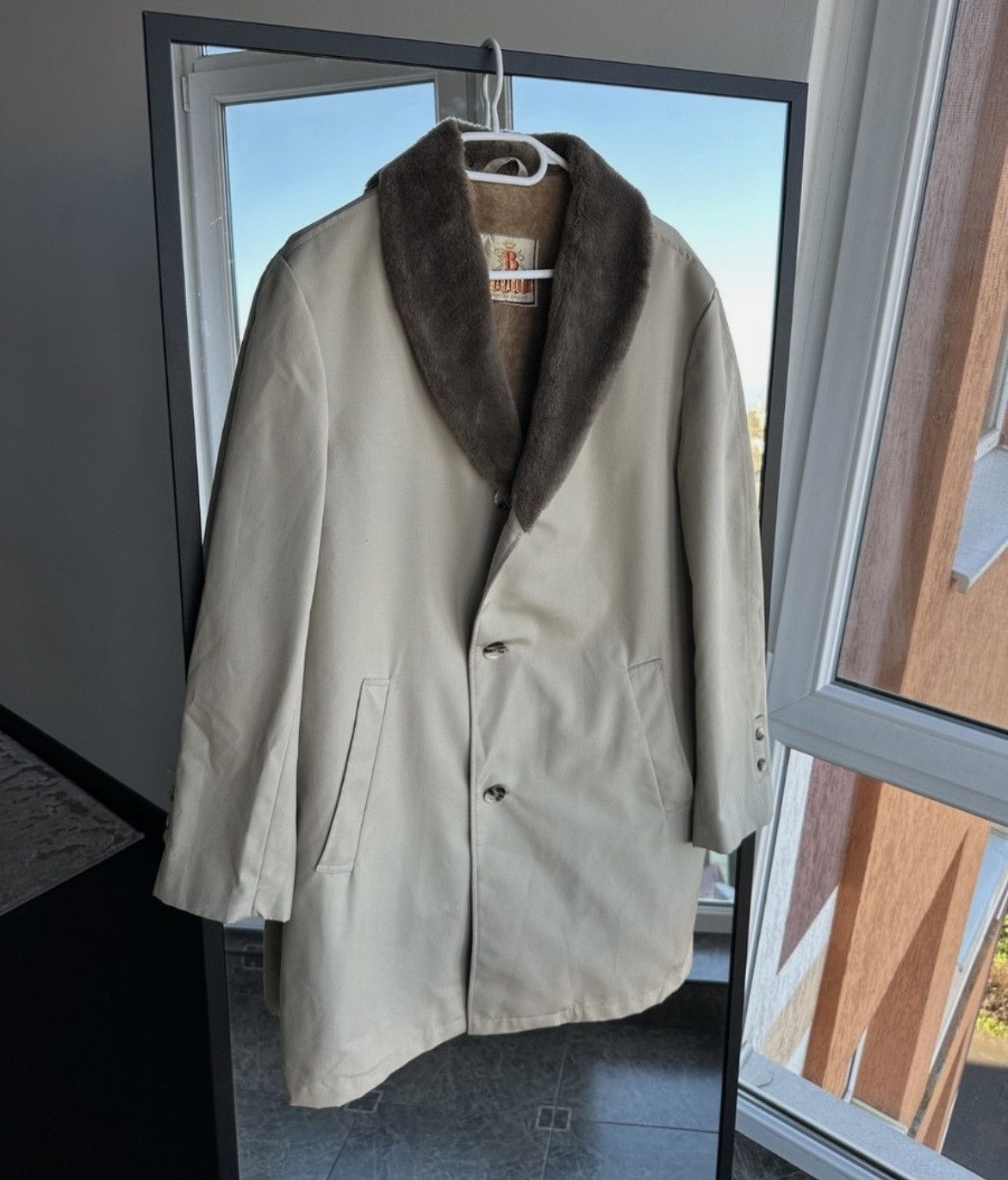 Baracuta Vintage Baracuta Made in England Faux Mouton Lined Overcoat Size US L / EU 52-54 / 3 - 1 Thumbnail
