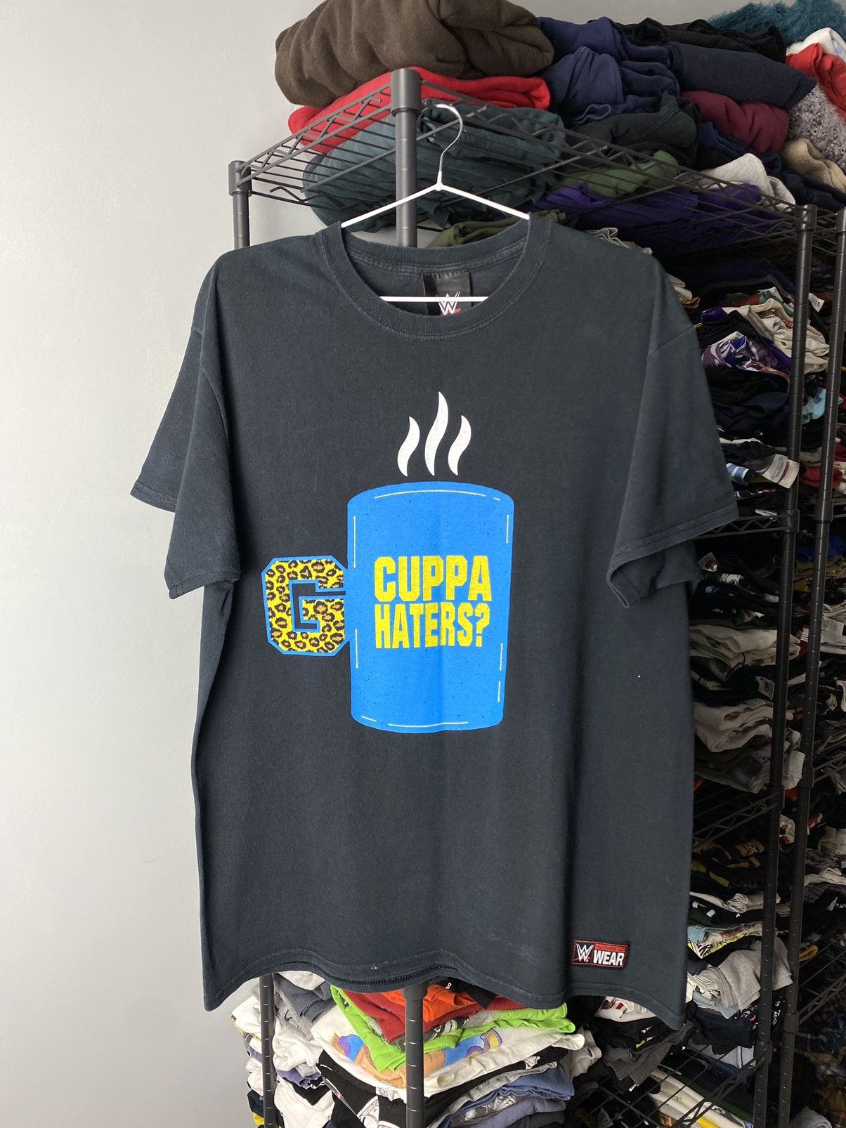 WWE Vintage Cuppa Haters WWE T Shirt Promo Streetwear Hype Size US L / EU 52-54 / 3 - 1 Thumbnail
