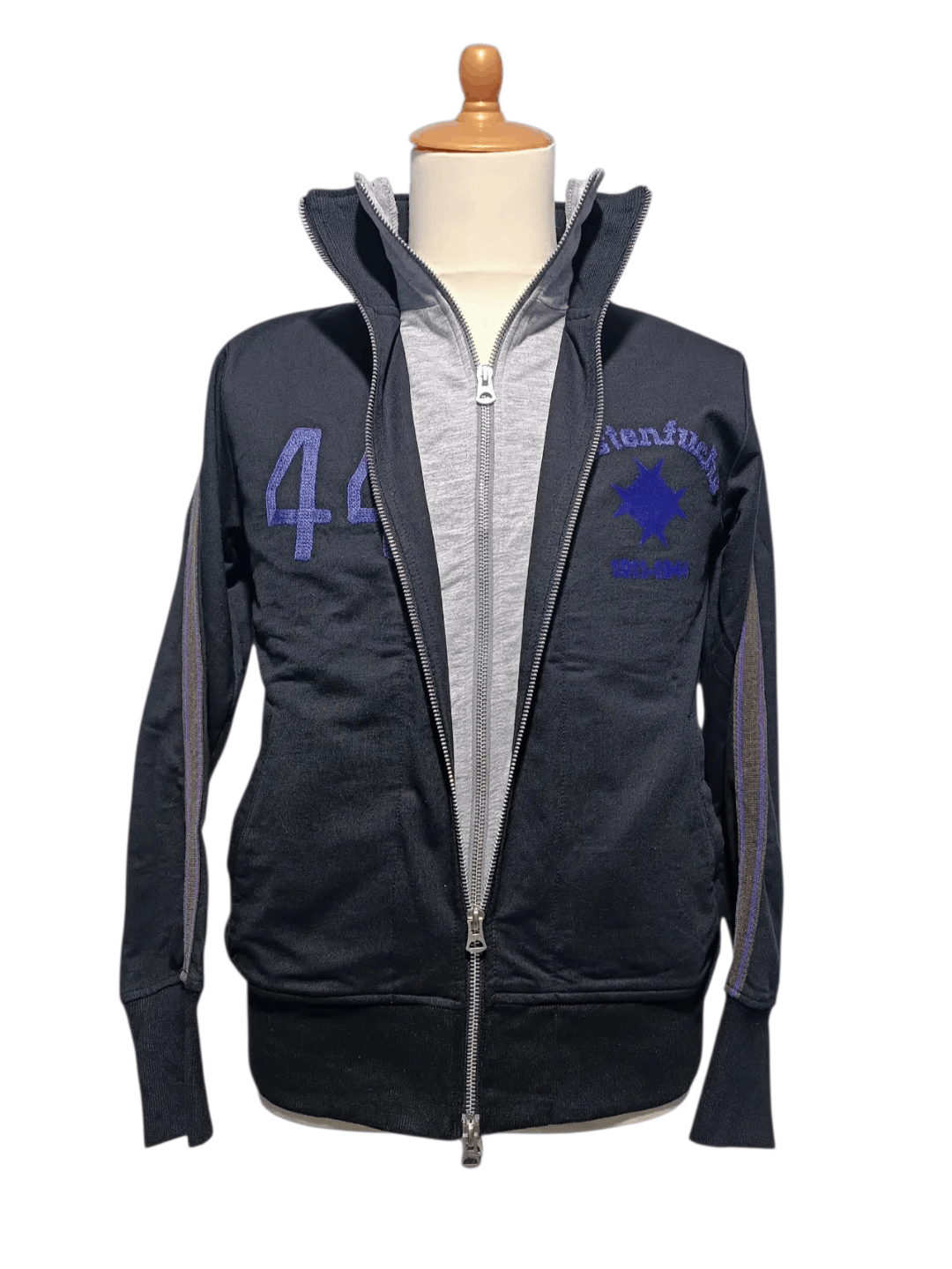 PPFM PPFM Double Layer Zip Up Sweater Jacket Size US M / EU 48-50 / 2 - 1 Thumbnail