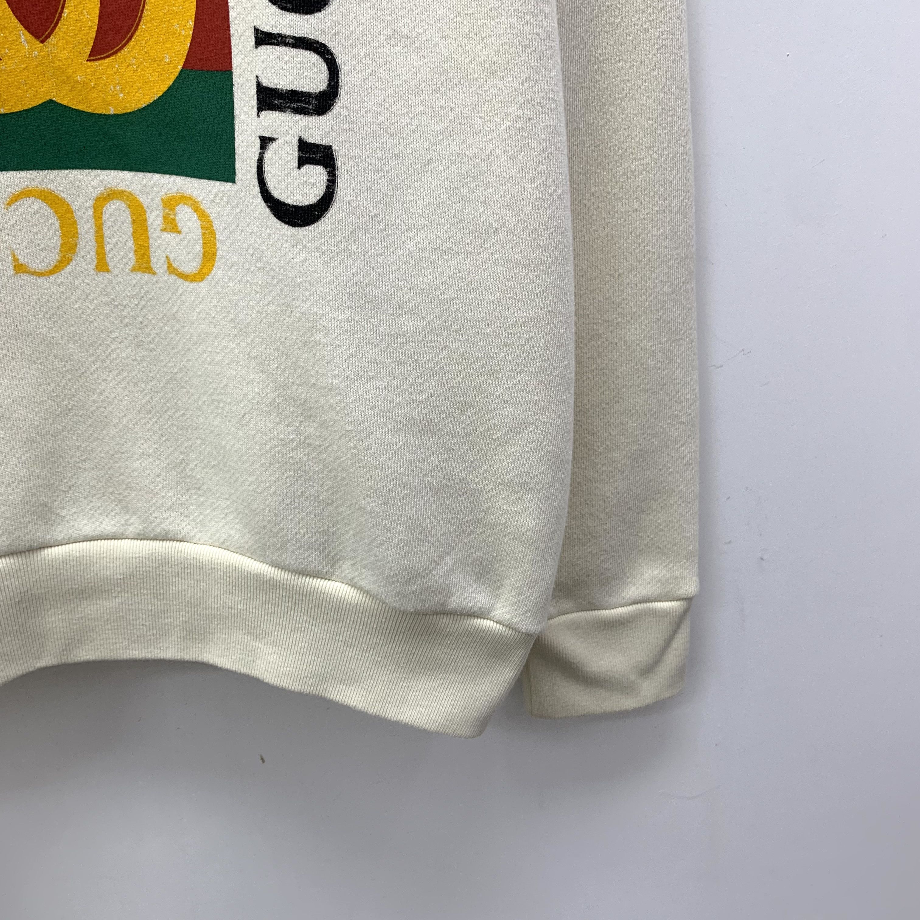 Gucci Gucci Tiger Floral Sweatshirt Beige (XS) Size XS / US 0-2 / IT 36-38 - 8 Thumbnail
