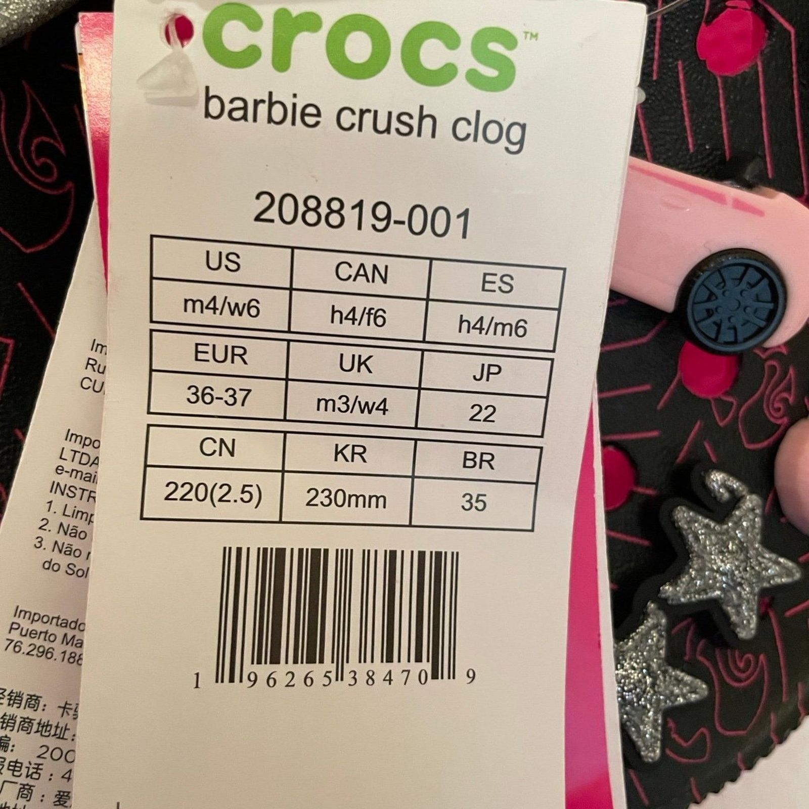 Crocs Barbie Platform Crocs - Women’s Size 6 Size US 6 / IT 36 - 7 Thumbnail