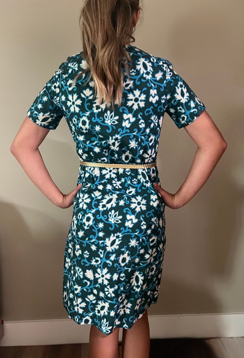 Vintage 1960s Deadstock Vintage Hawaiian Hula Tiki Shirt Dress Size XL / US 12-14 / IT 48-50 - 4 Thumbnail