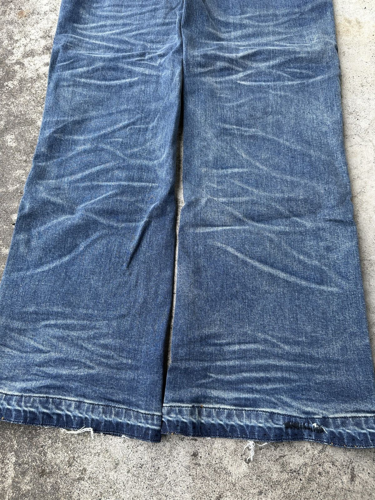 Vintage Y2K boot cut flare released hem patchwork Hysteric denim Size US 37 - 6 Thumbnail