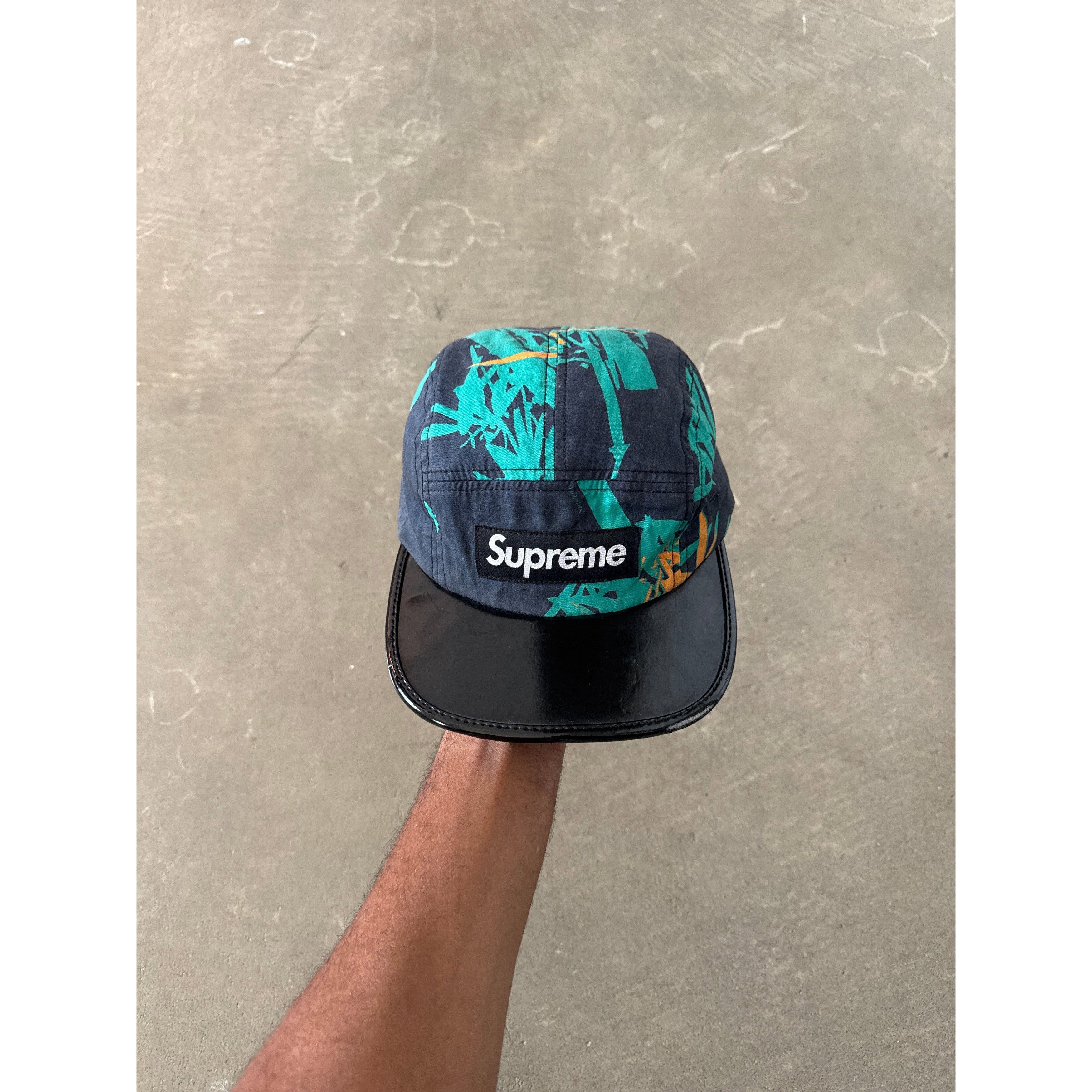 Stone Island × Supreme Supreme Stone Island Camp Cap | Grailed