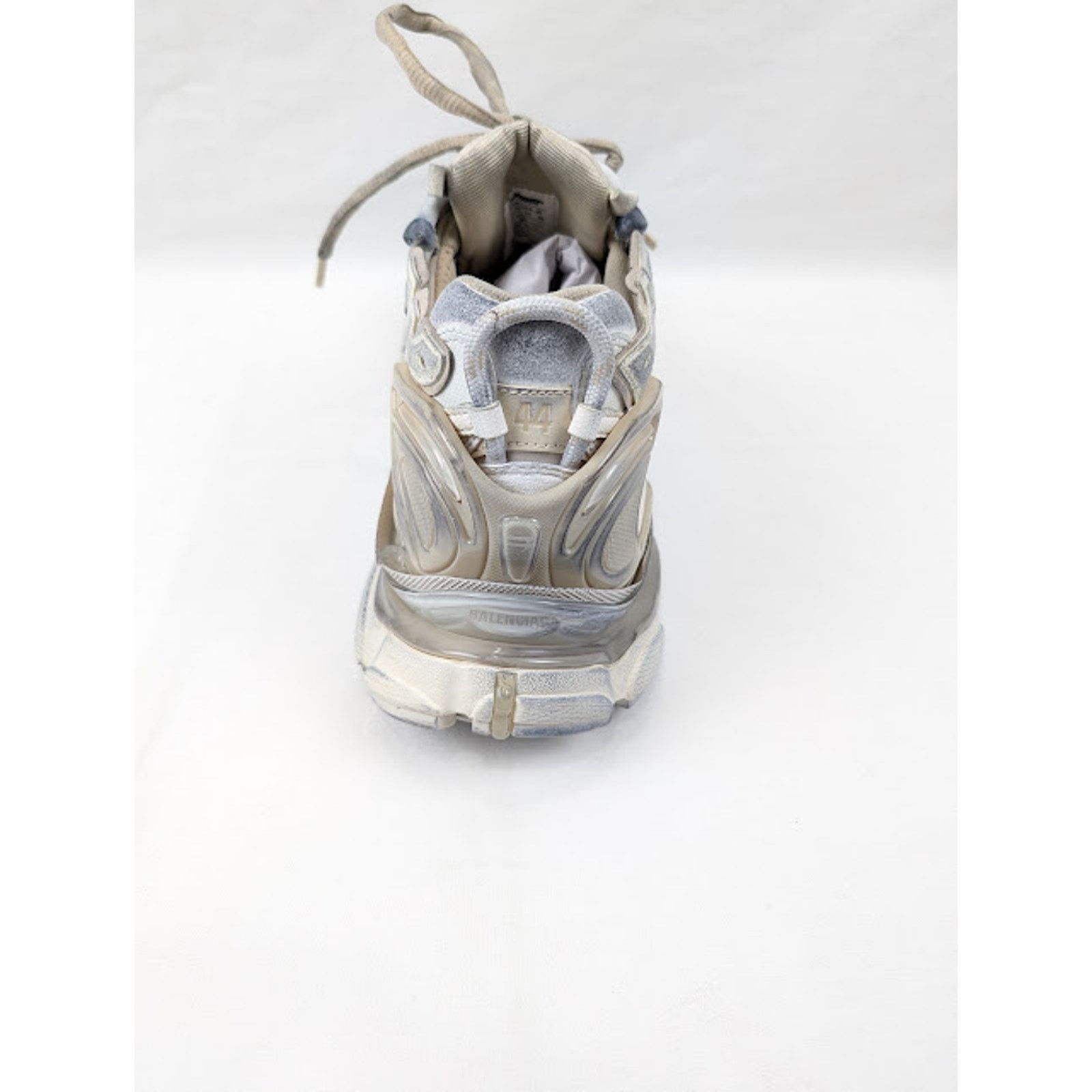 Balenciaga o1rshd1 Nylon/Suede/Mesh/w Runners in Beige Size US 12 / EU 45 - 12 Thumbnail