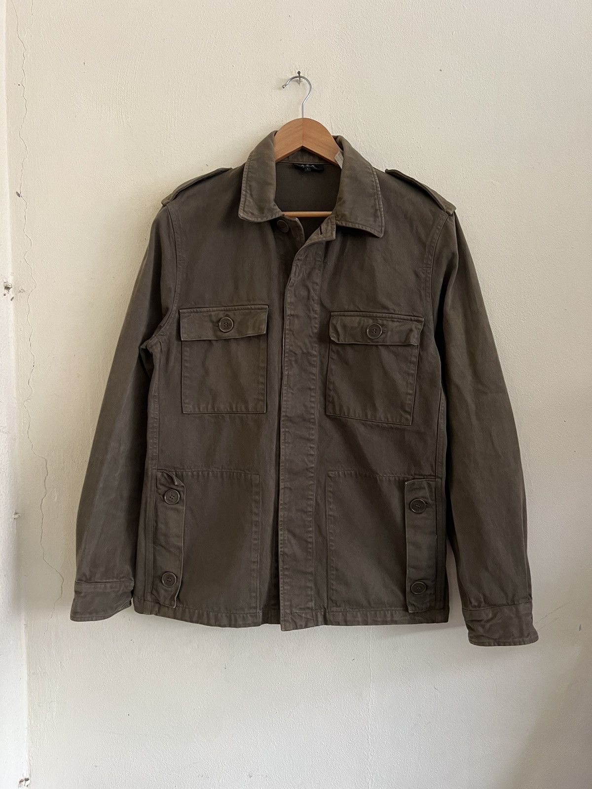 A.P.C. × Vintage Vintage A.P.C Hiver 2005 Utility Jacket Size US S / EU 44-46 / 1 - 1 Thumbnail