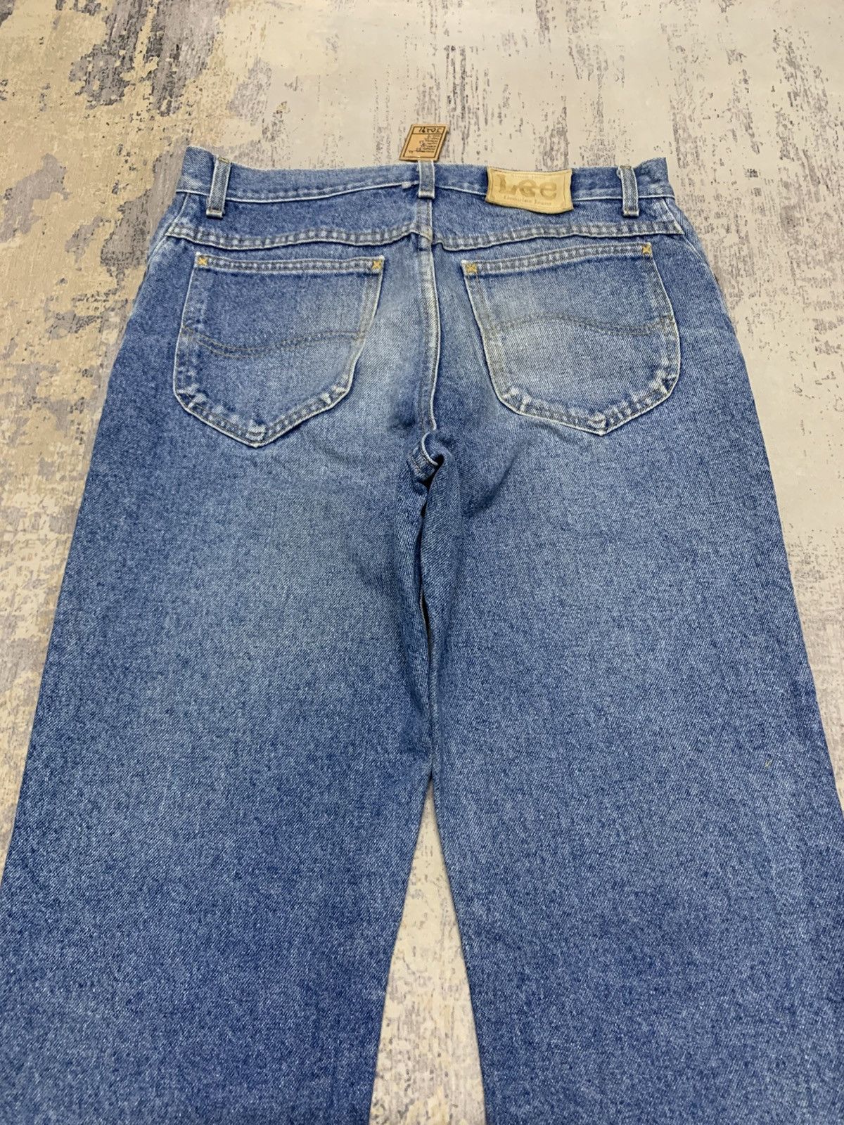 Lee Vintage Lee Distressed Jeans Made In Usa W32x32 Size US 32 / EU 48 - 8 Thumbnail