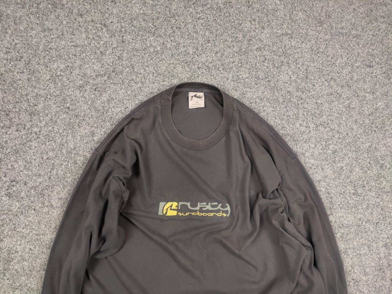 Rusty Vintage Rusty Surfboard USA Logo Gray Light Long sleeve Size US XL / EU 56 / 4 - 3 Thumbnail