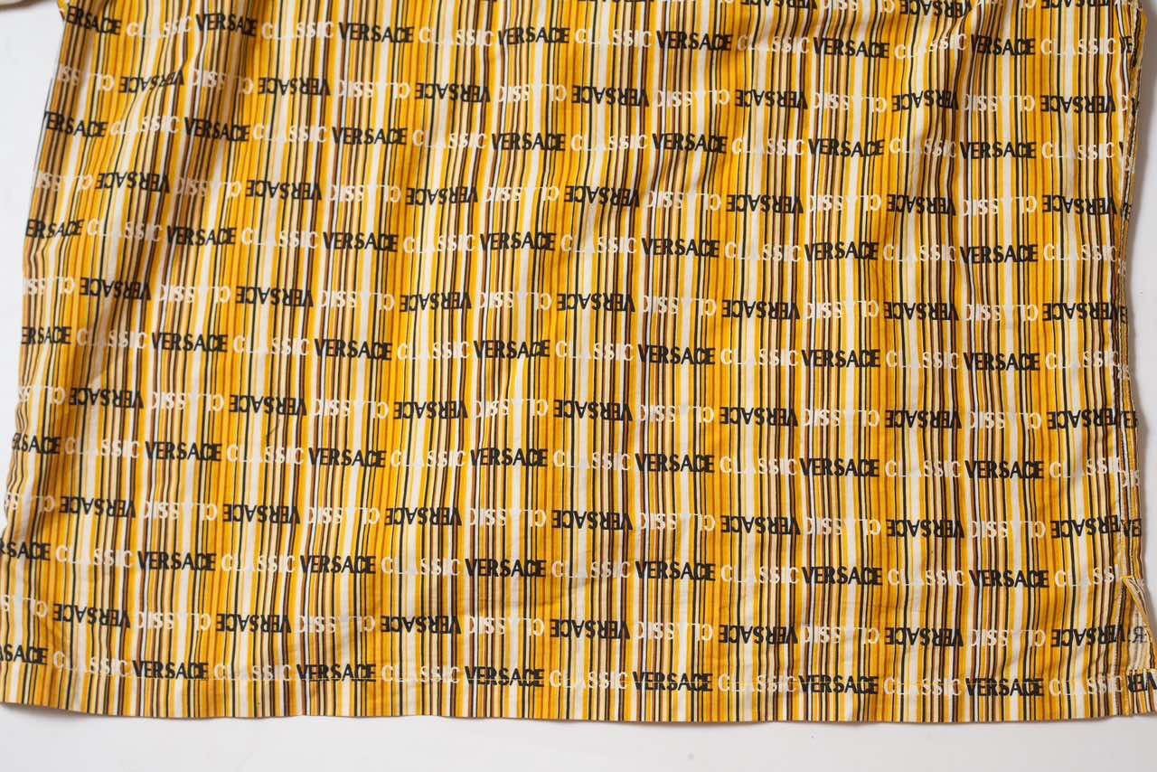 Versace versace printed monogram shirt Size US XL / EU 56 / 4 - 4 Thumbnail