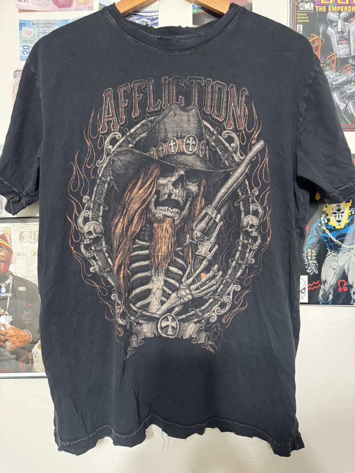 Affliction Affliction skull cowboy tee Size US L / EU 52-54 / 3 - 1 Thumbnail