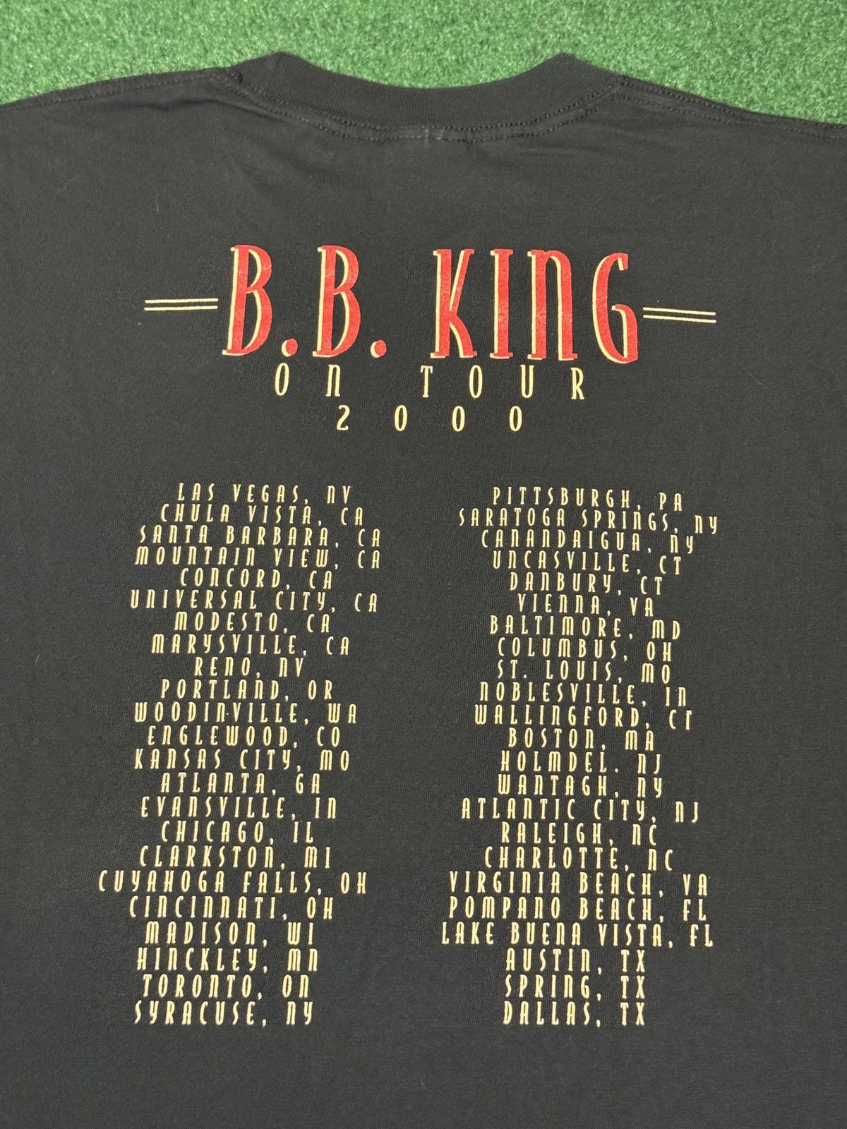 Gildan Vintage 90s BB King Blues ICON Concert XL Music Y2K T Shirt Size US XL / EU 56 / 4 - 5 Thumbnail