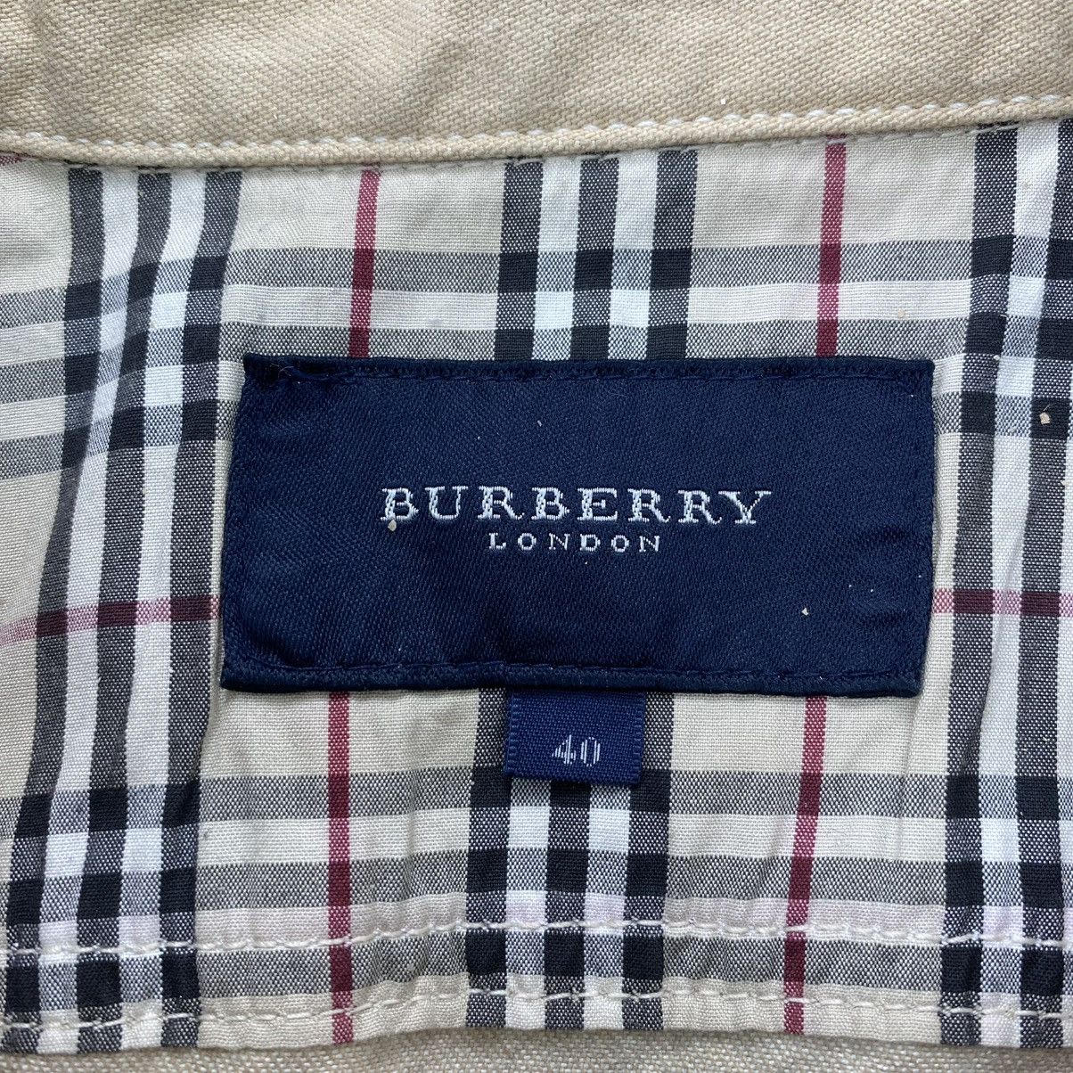 Burberry Vintage Burberry London Nova Check Beige Denim Jacket Luxury Size US S / EU 44-46 / 1 - 11 Thumbnail