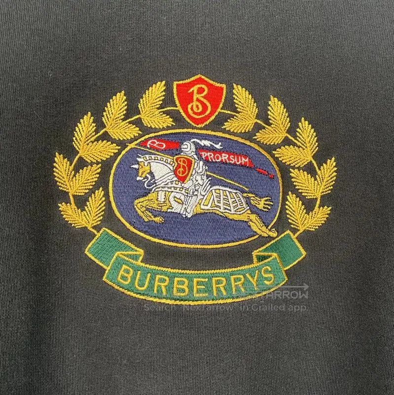 Burberry Burberry Black Men's Sweatshirt for Spring and Autumn. Size US XS / EU 42 / 0 - 4 Thumbnail