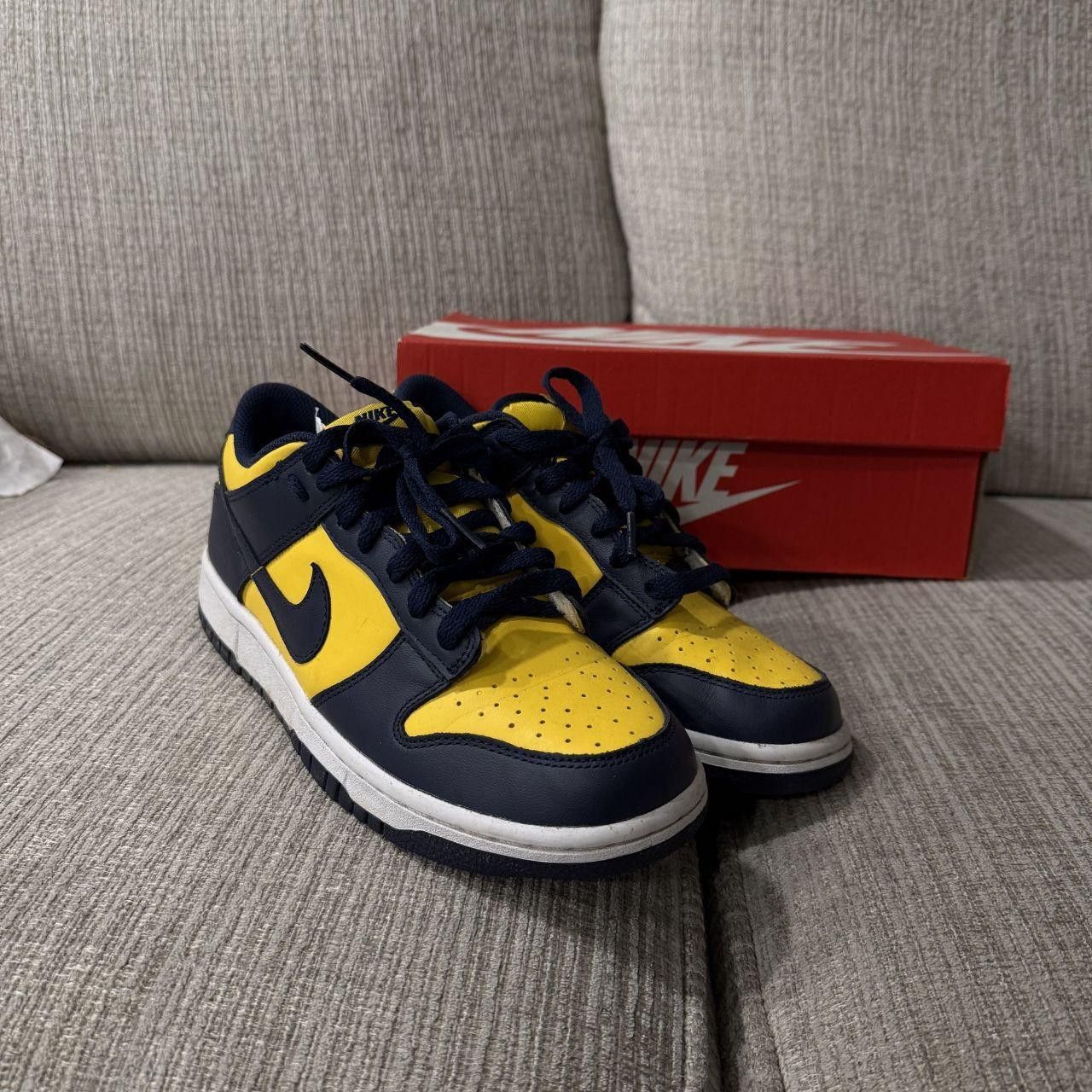 Nike Nike Dunk Low “Michigan” Size US 7 / EU 40 - 2 Thumbnail