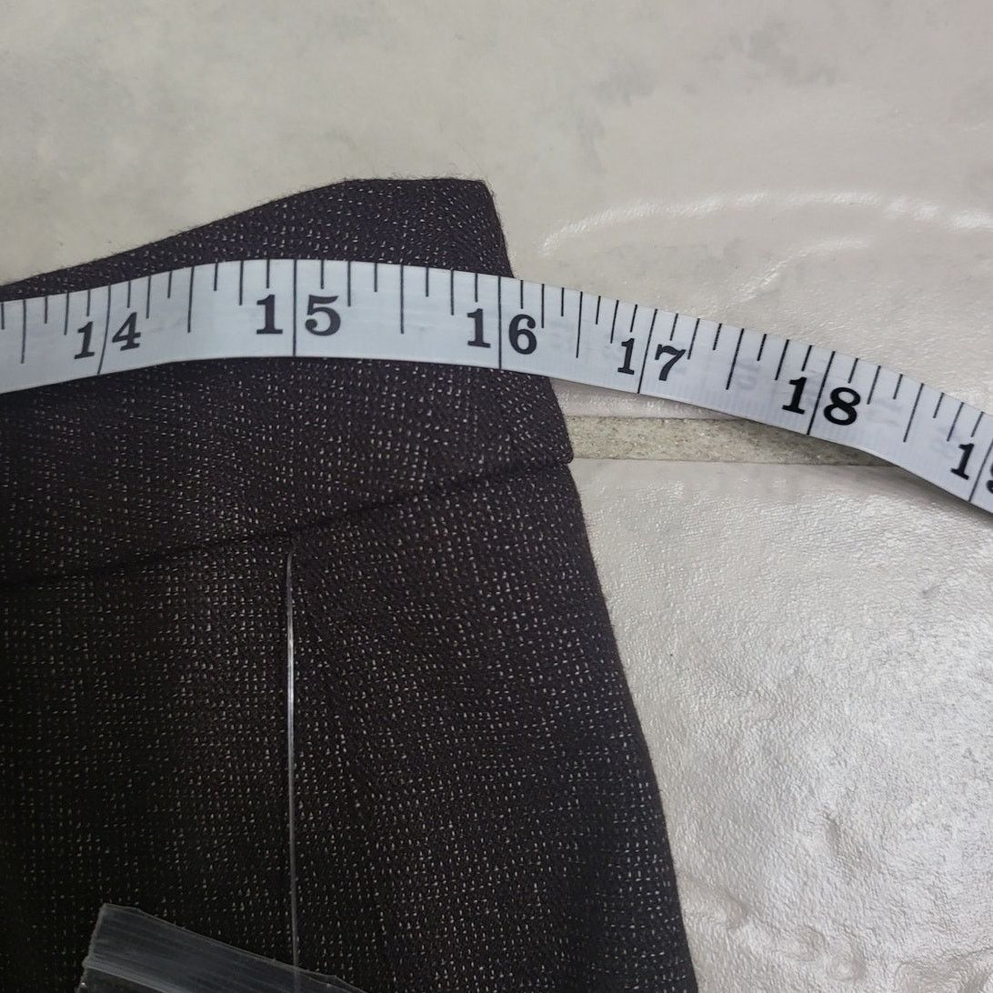 Mossimo Mossimo Modern Fit Stretch Straight Leg Pants - Brown-Size 6 Size 28" / US 6 / IT 42 - 6 Thumbnail