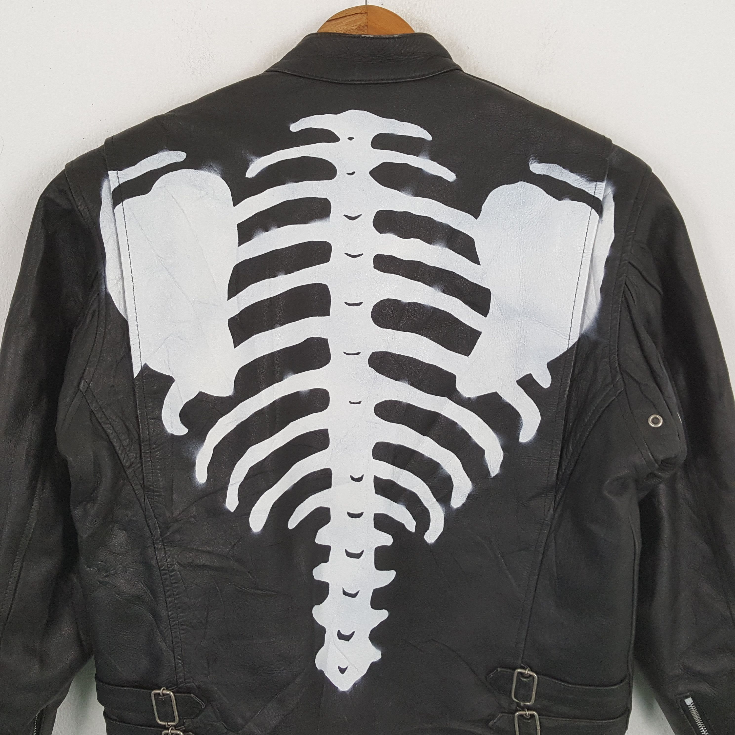 Vintage Vintage AMERICA Skulls Japanese Custom Style Jacket Size US L / EU 52-54 / 3 - 2 Thumbnail