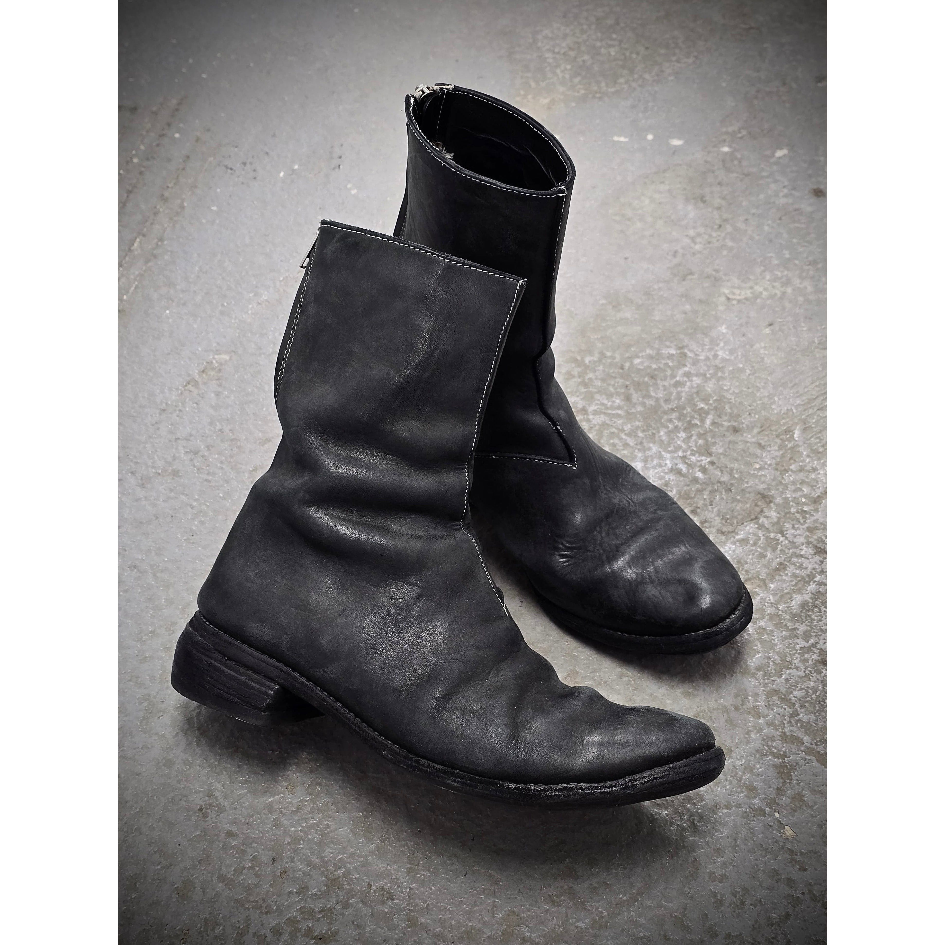 Carol Christian Poell Carol Christian Poell Object-dyed Horse Tornado Zip Boots Size US 8 / EU 41 - 2 Thumbnail