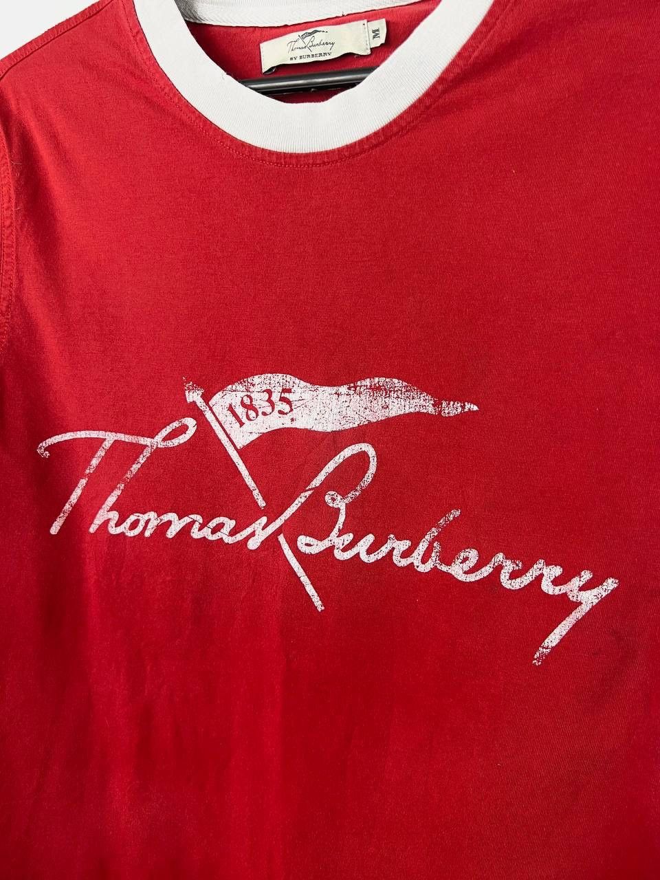 Vintage Thomas Burberry luxury t-shirts size M Size US M / EU 48-50 / 2 - 4 Thumbnail
