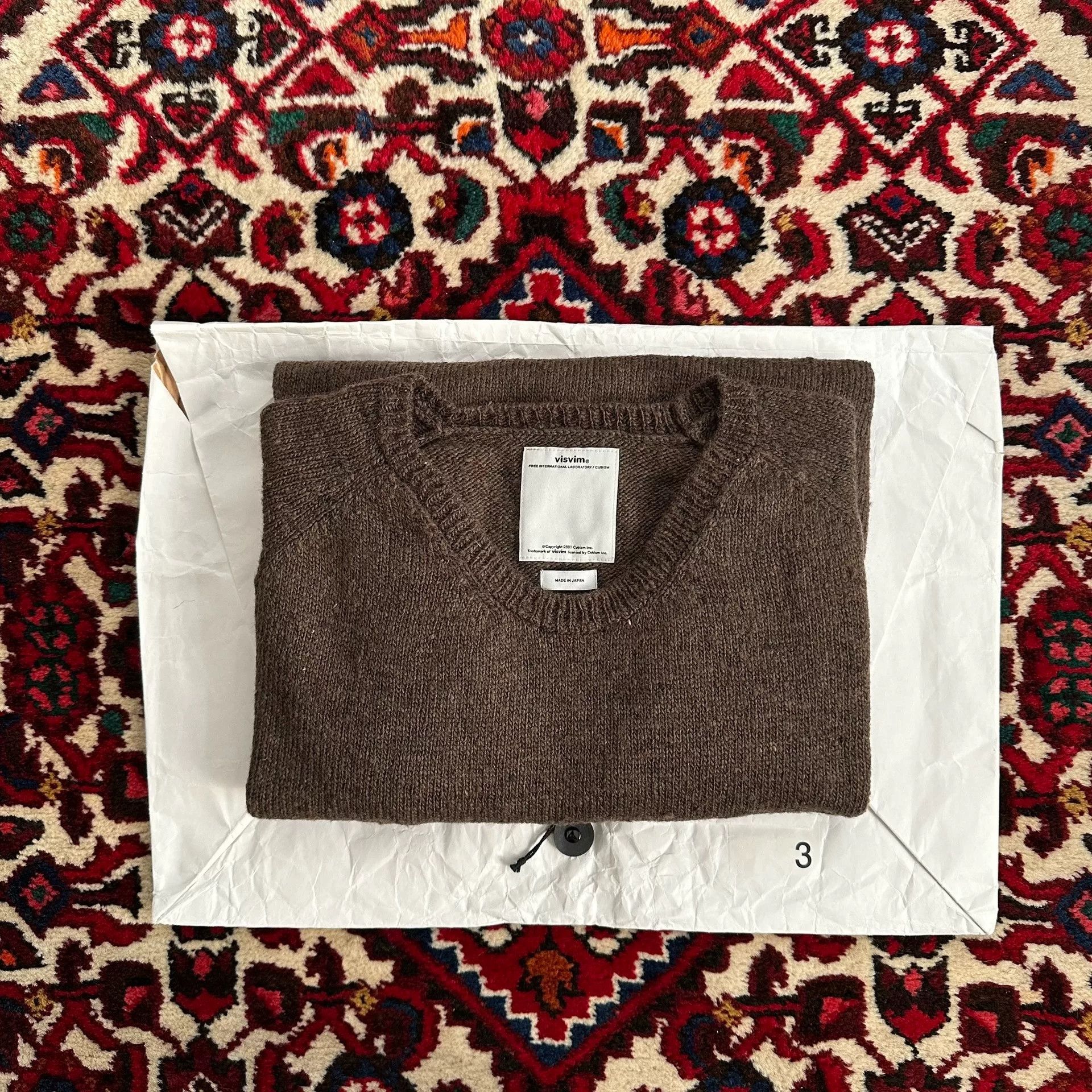 Visvim visvim 17AW College Mud-Dyed Sweater Size US L / EU 52-54 / 3 - 1 Thumbnail