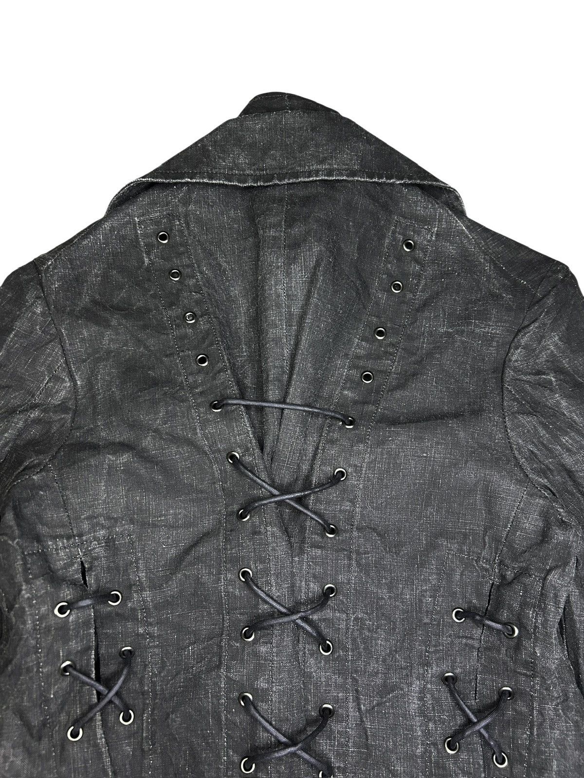 Y's Lace Up Blazer Size S / US 4 / IT 40 - 15 Thumbnail