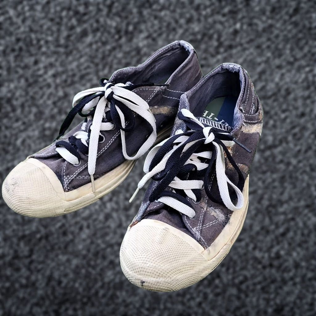 VINTAGE Diesel Men 8.5US Sneakers Casual Stylish Jack Purcell City 90s 00s Luxury