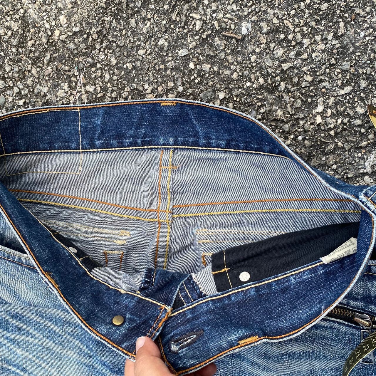 Levi's Vintage Levis Distressed Denim Kurt Cobain Style Size US 32 / EU 48 - 17 Thumbnail