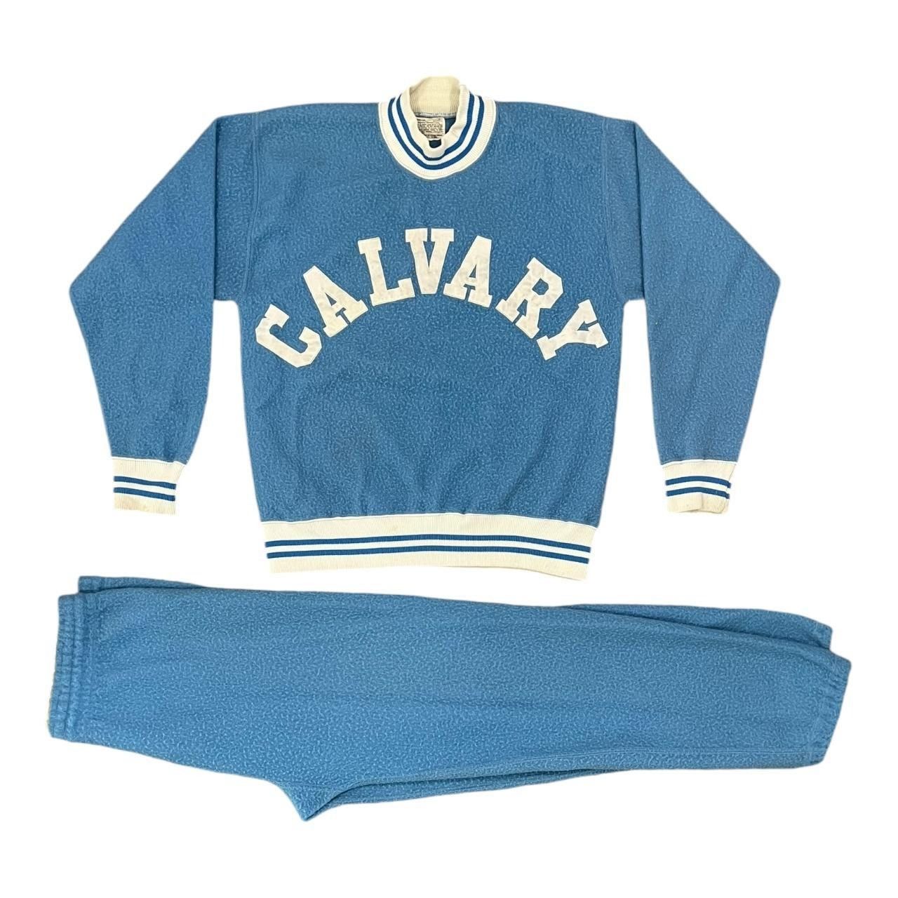 Champion × Vintage Vintage 50s Calvary Champion Crewneck Sweater & Pants Size US M / EU 48-50 / 2 - 1 Thumbnail