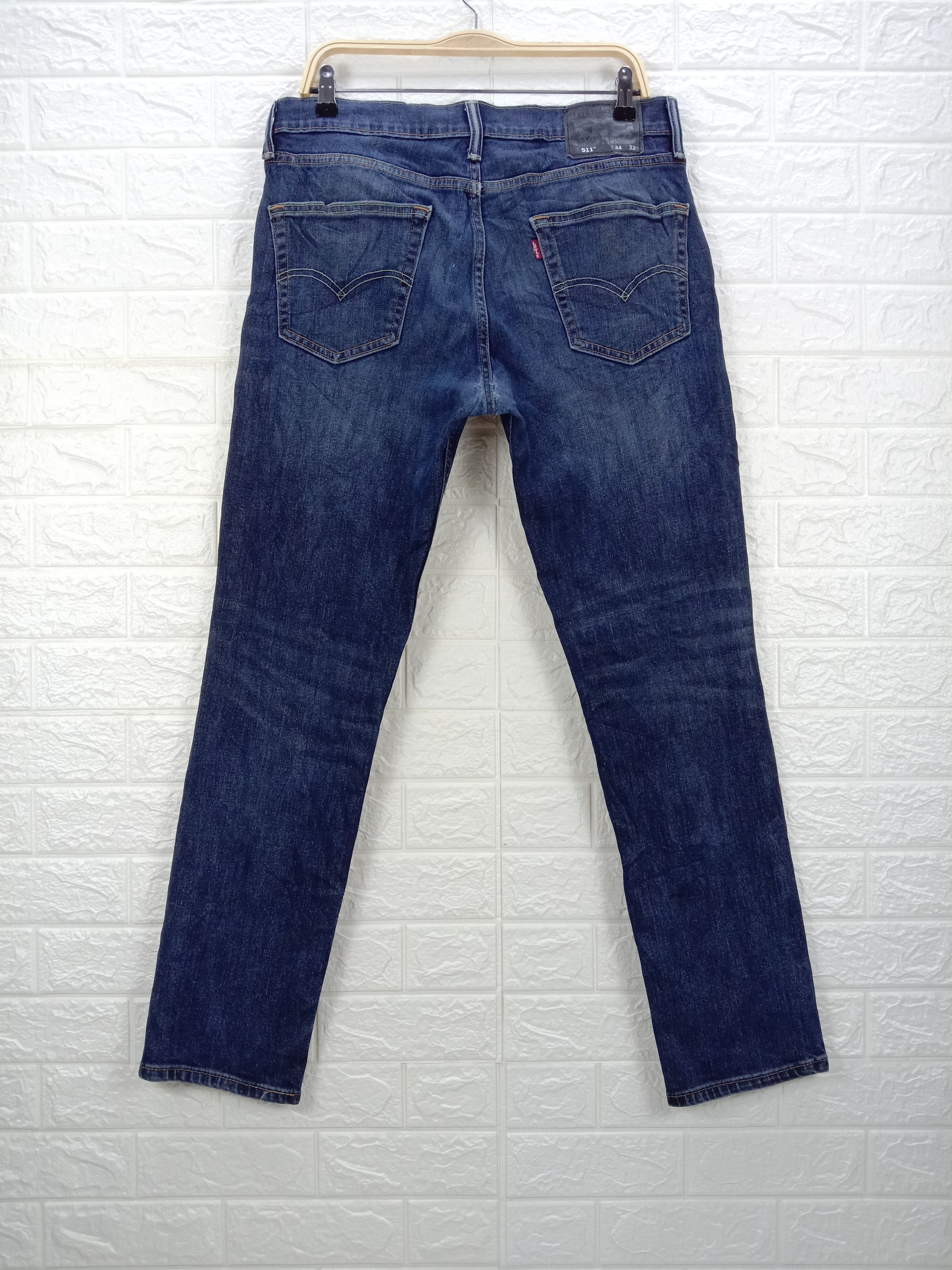 Levi's Vintage Levi's 511 Slim Fit Jeans Size US 34 / EU 50 - 5 Thumbnail