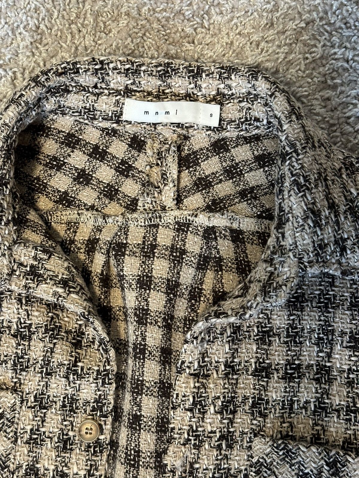 MNML MNML - Woven Flannel Shirt 🔥 | SIZE SMALL | SHIPS ASAP📦 Size US S / EU 44-46 / 1 - 3 Thumbnail