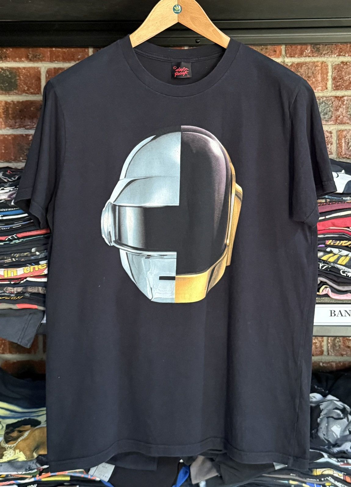 【DaftPank[ダフトパンク]】DA FUNK FEST.07 Tシャツ S Band Tees Vintage Daft Punk Da Funk Fest 07 Tour Japan Promo T