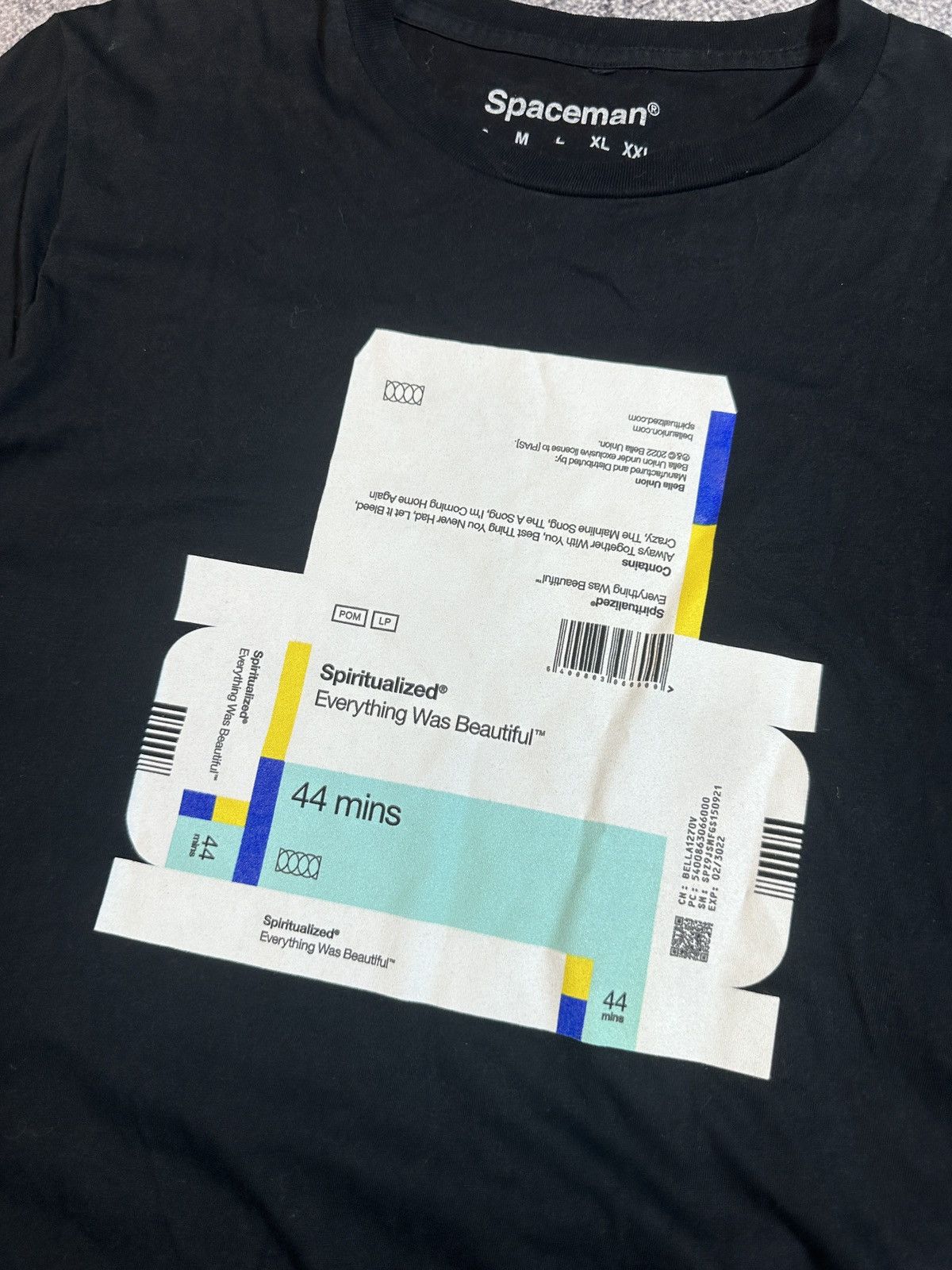 Designer Y2K Spaceman Spiritualized Big Logo T-shirt Streetwear S USA Size US S / EU 44-46 / 1 - 2 Thumbnail