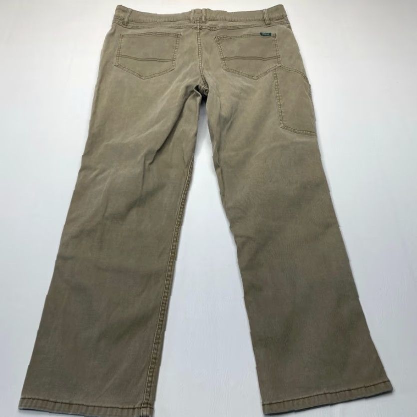 Vintage Woolrich Utility Pants Mens Regu lar 36x30 Army Green Canvas Carpenter Workwear Size US 36 / EU 52 - 6 Thumbnail