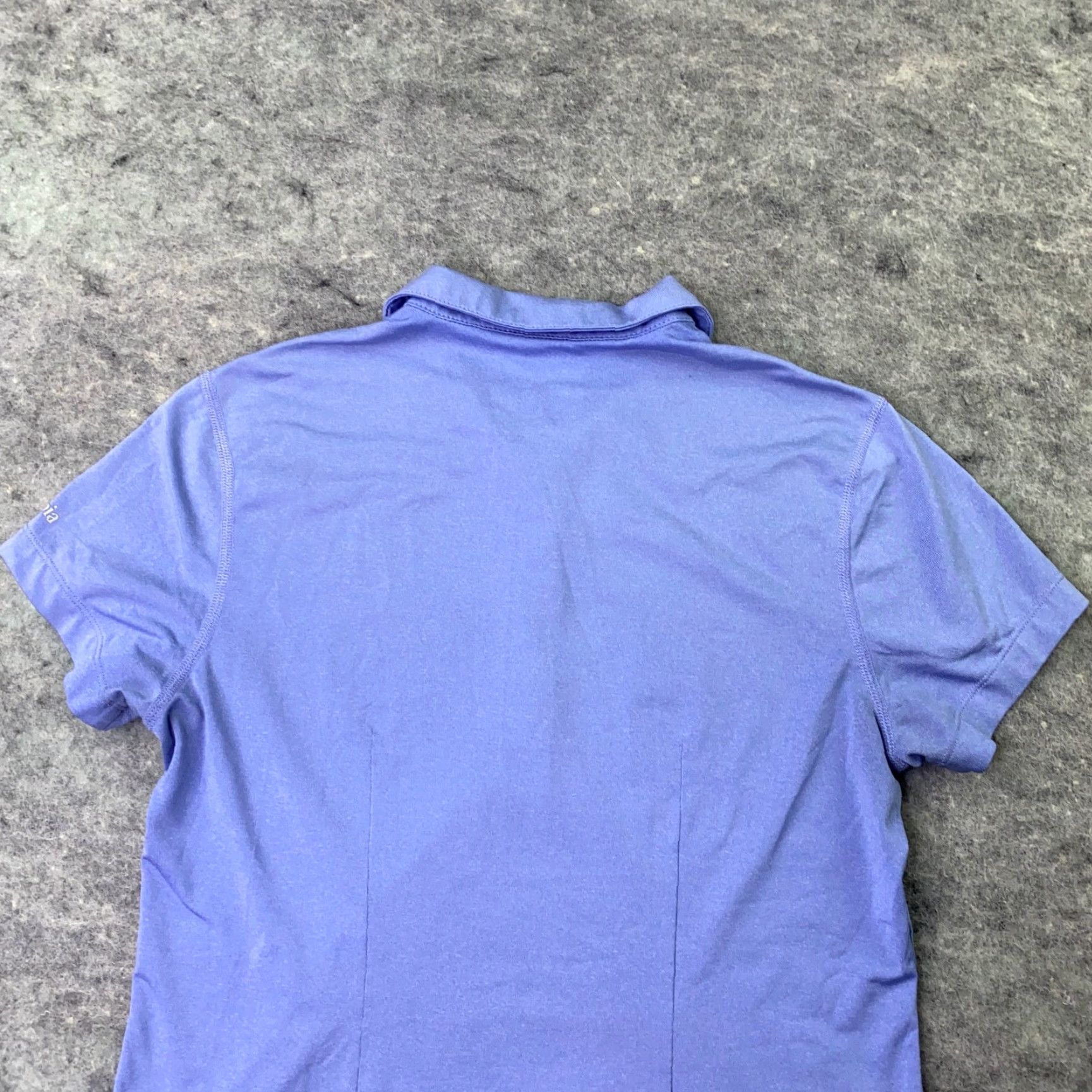 Vintage Columbia Womens Polo Shirt XS Purple Short Sleeve Stretch Cotton Elastane Jersey Basic Size XS / US 0-2 / IT 36-38 - 6 Thumbnail