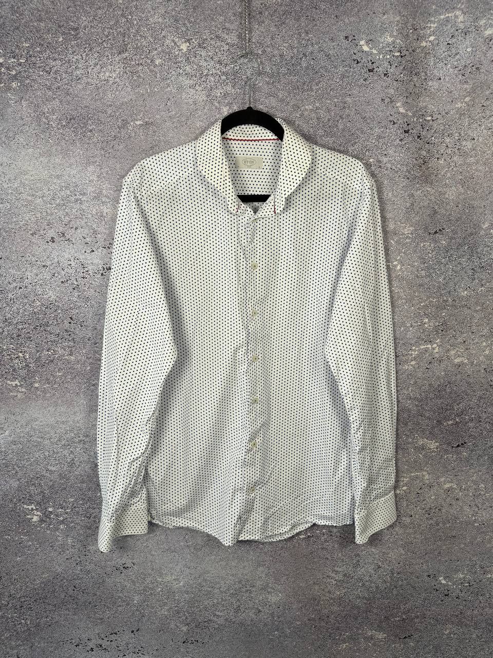 Eton Eton Shirt White Medium Dress Button Up Spread Collar Size US M / EU 48-50 / 2 - 1 Thumbnail